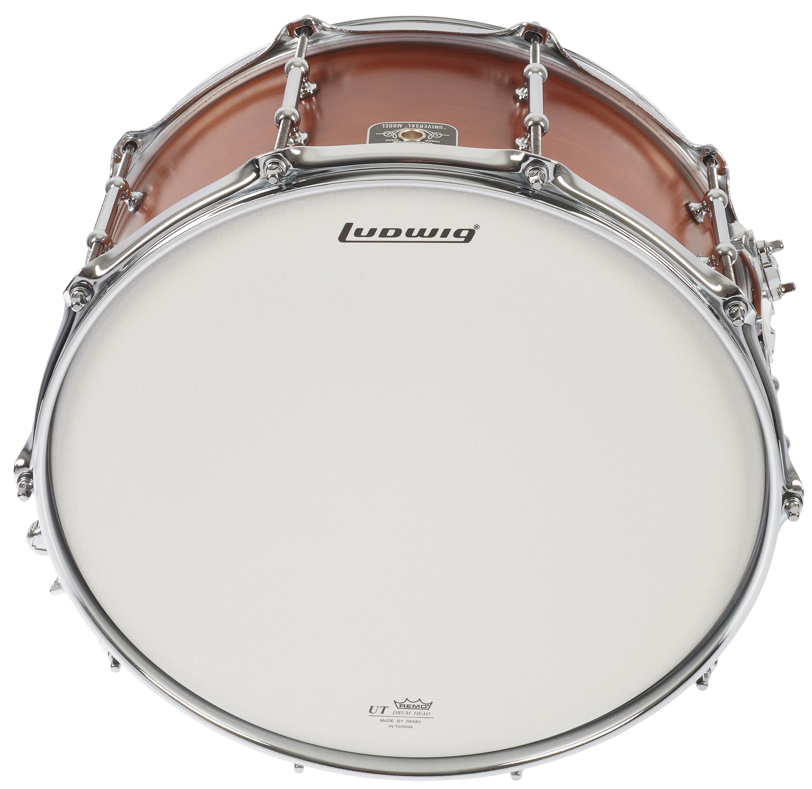 Ludwig 14" x 6,5" Universal Mahogany Snare (obrázek 4)