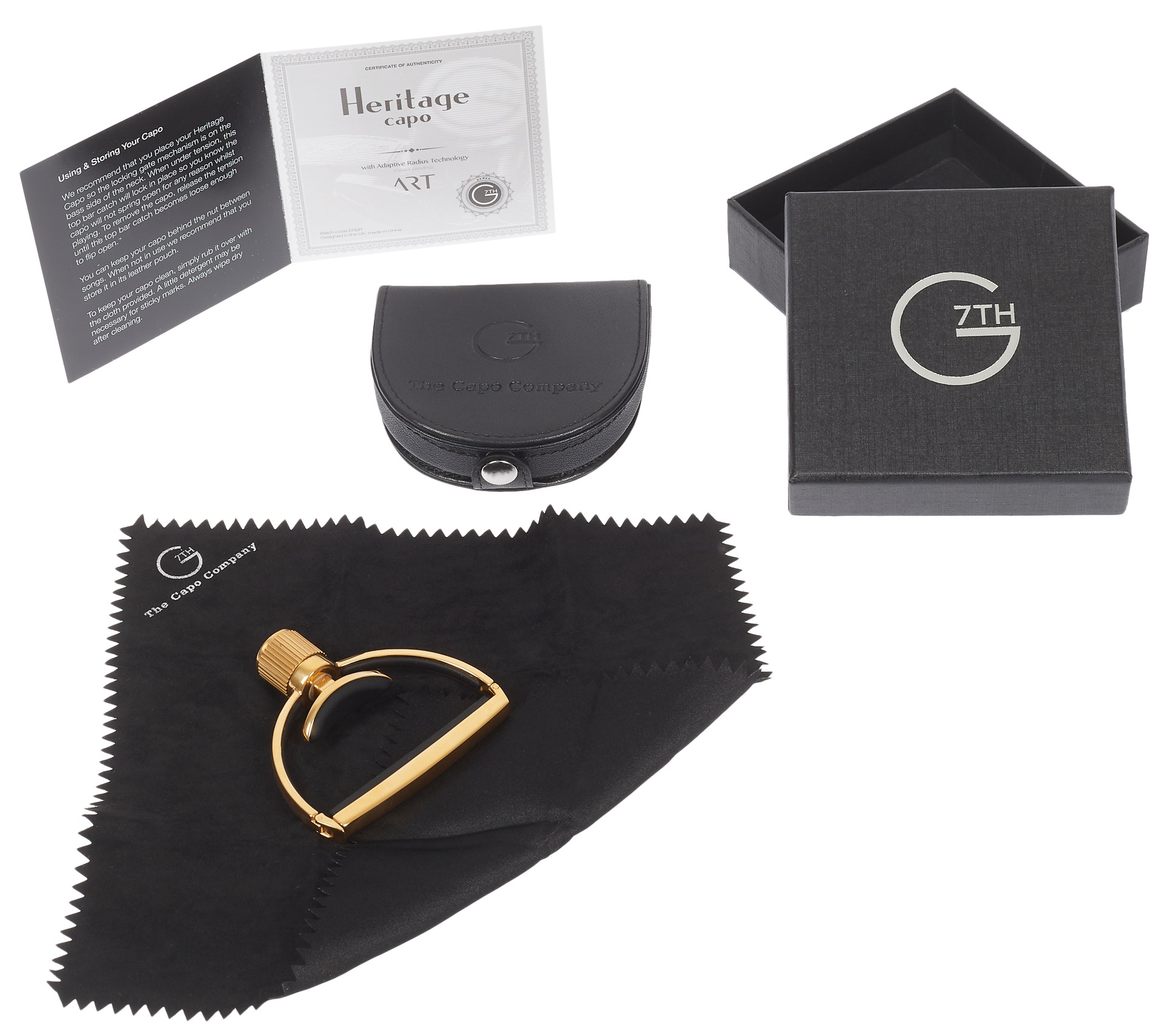 G7th Heritage 2 Guitar Wide Gold (obrázek 5)