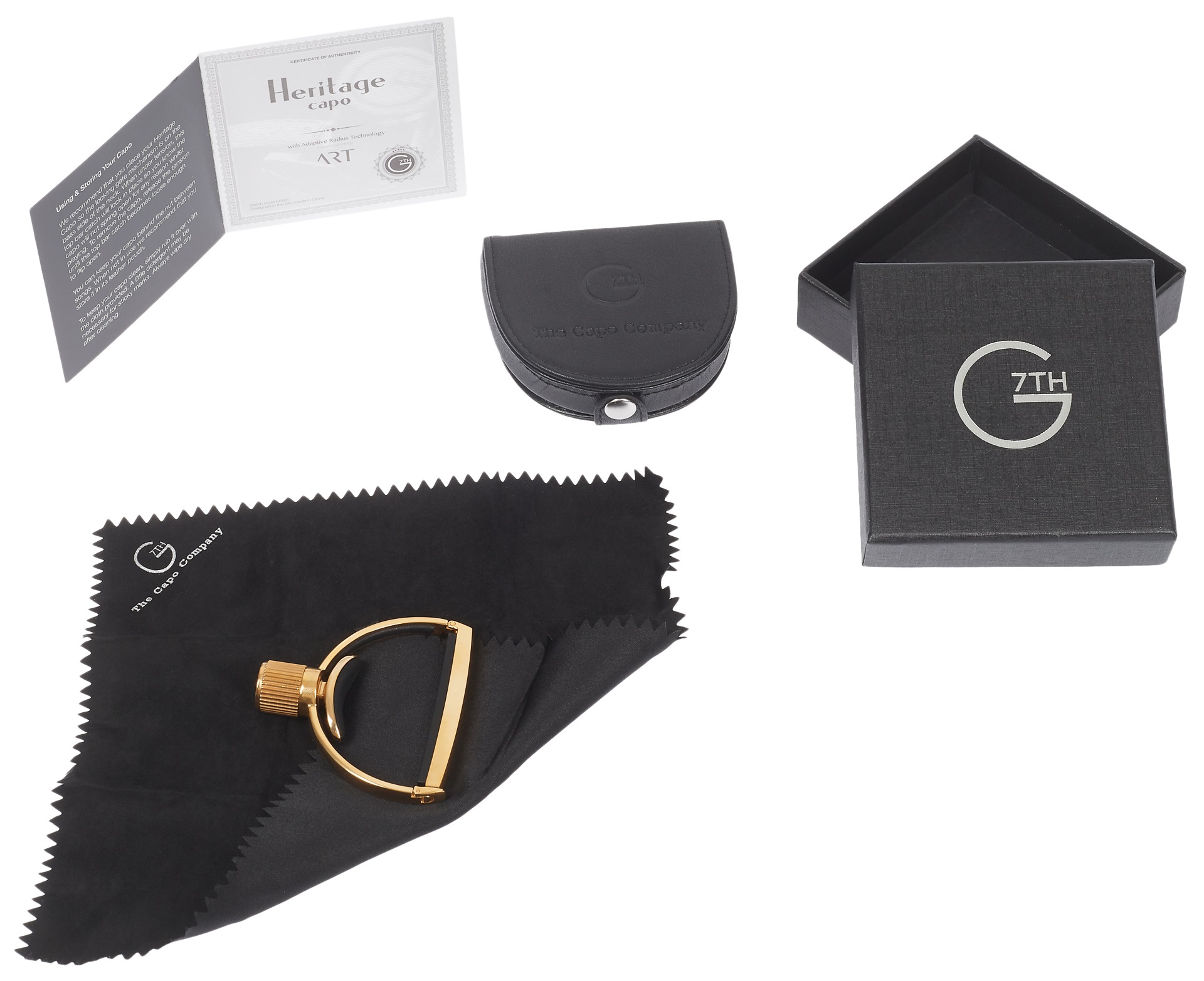 G7th Heritage 1 Guitar Wide Gold (obrázek 5)