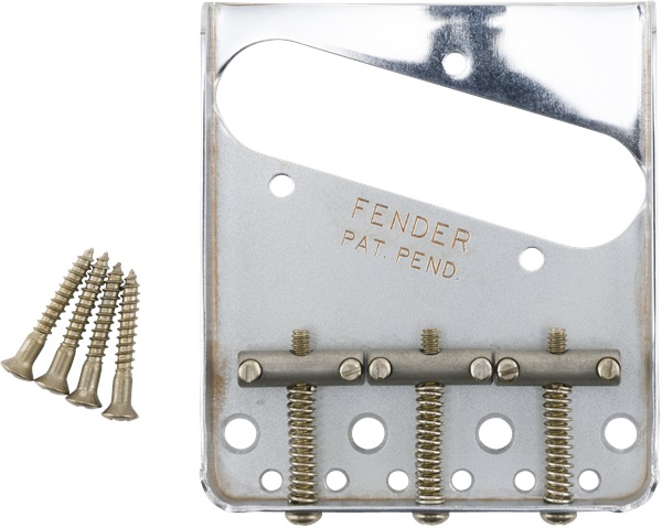 Levně Fender Road Worn Tele Bridge Assembly