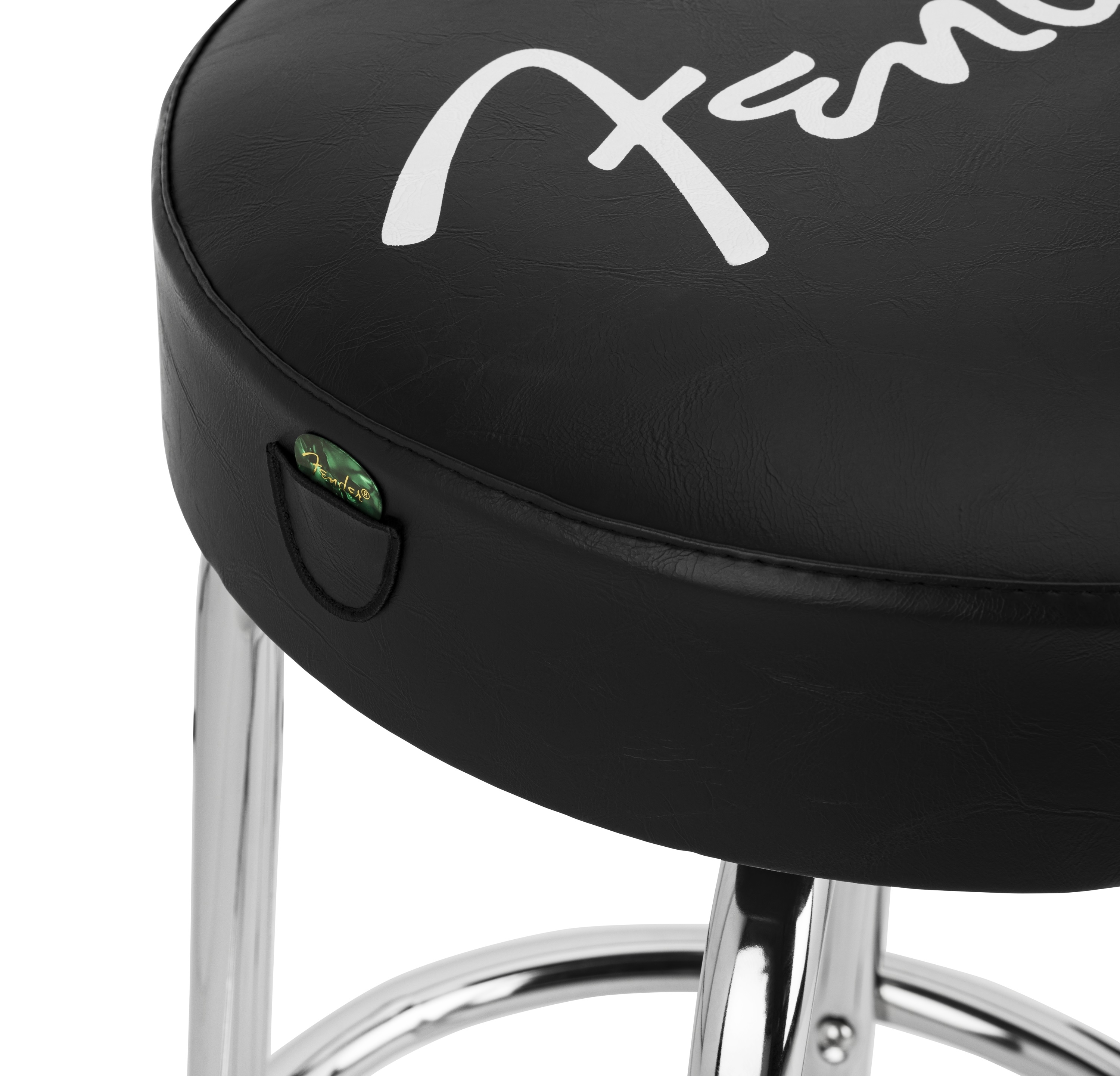 Fender 30" Spaghetti Logo Pick Holder Barstool (obrázek 4)