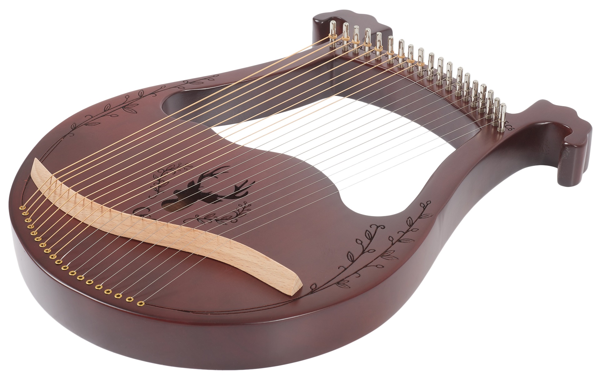 Cega Harp 19 Strings Coffee (obrázek 3)