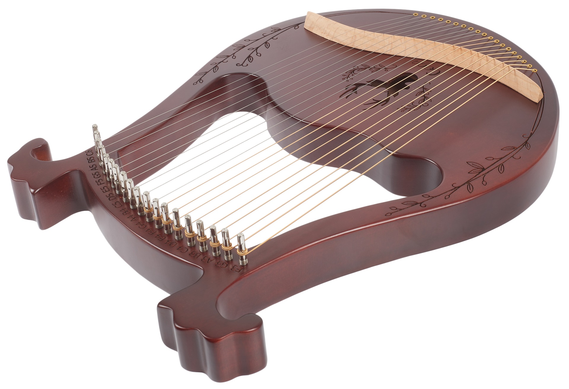 Cega Harp 19 Strings Coffee (obrázek 4)