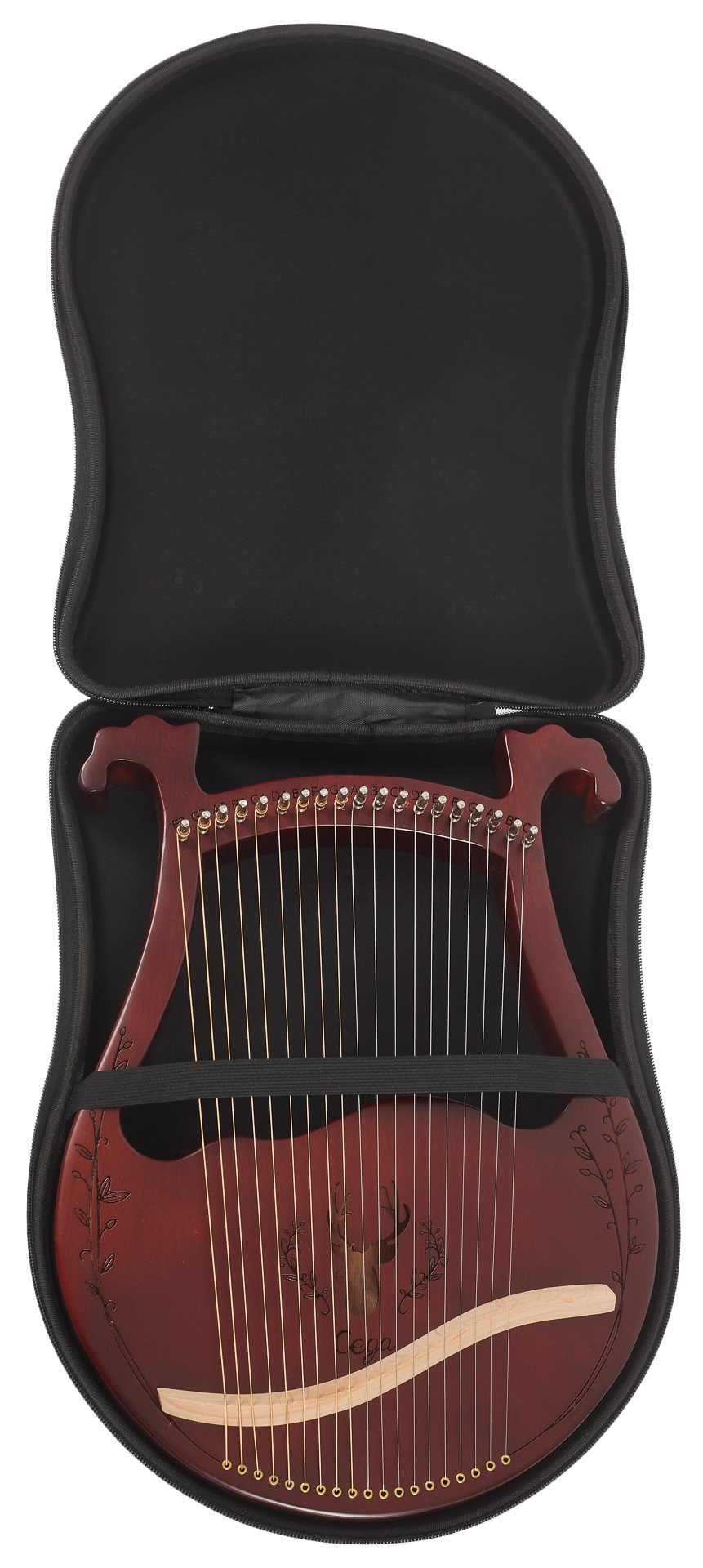 Cega Harp 19 Strings Coffee (obrázek 5)