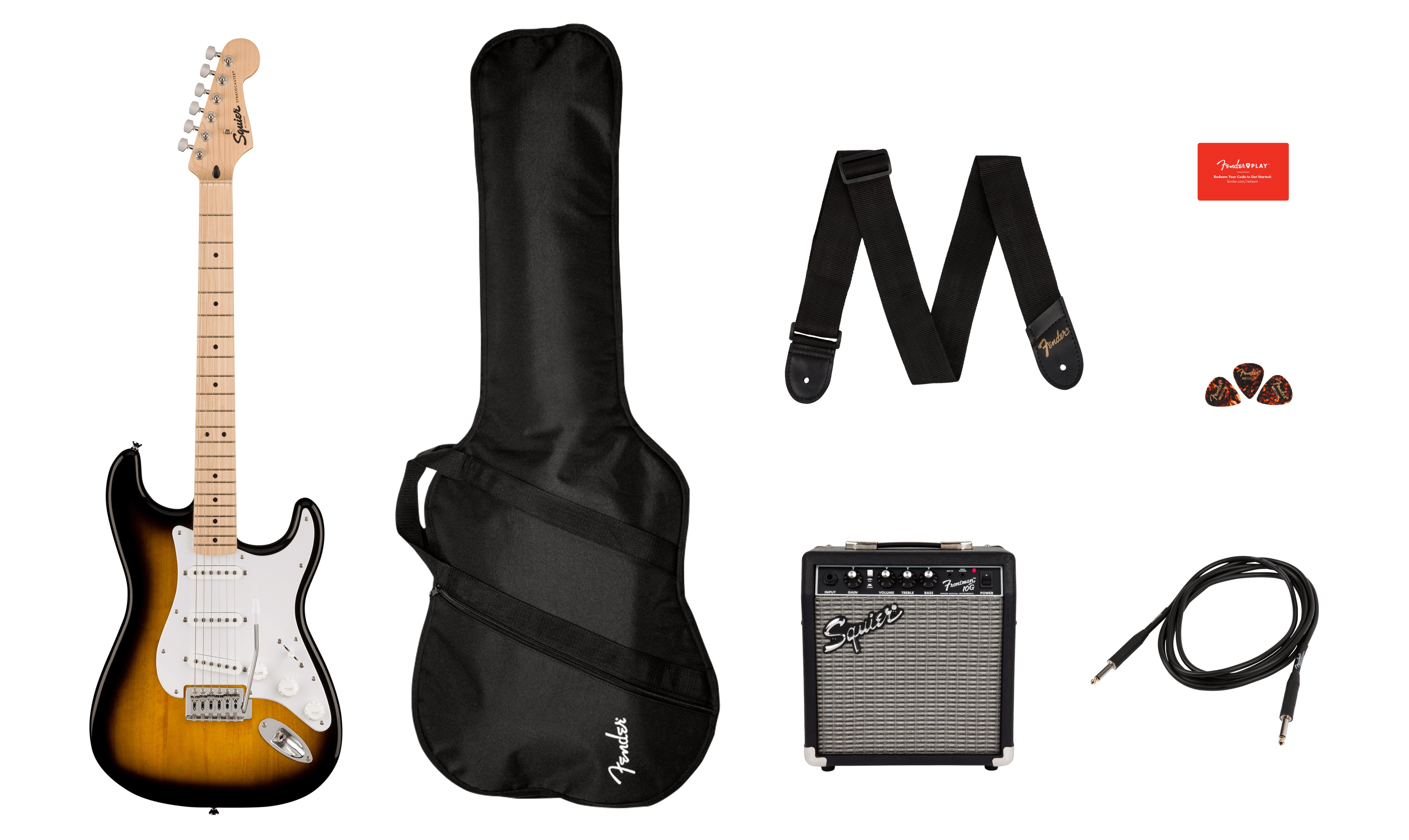 Fender Squier Sonic Stratocaster Pack 2TS 10G