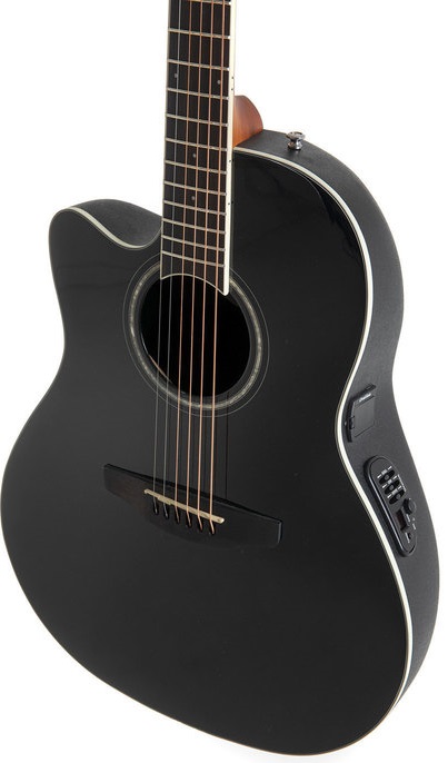 Ovation Celebrity CS Standard Mid Cutaway Black (obrázek 3)