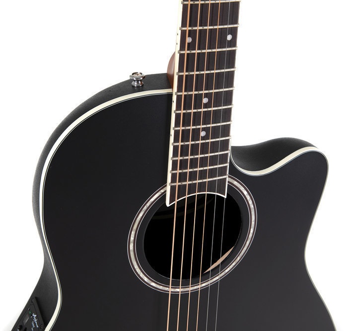 Applause AB28 Super Shallow Bowl Cutaway Black Satin (obrázek 4)
