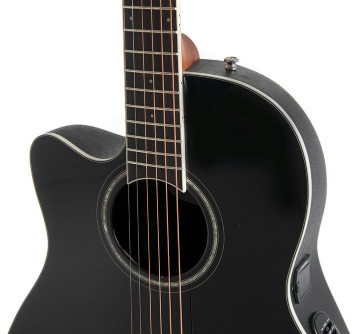 Ovation Celebrity CS Standard Mid Cutaway Black (obrázek 4)