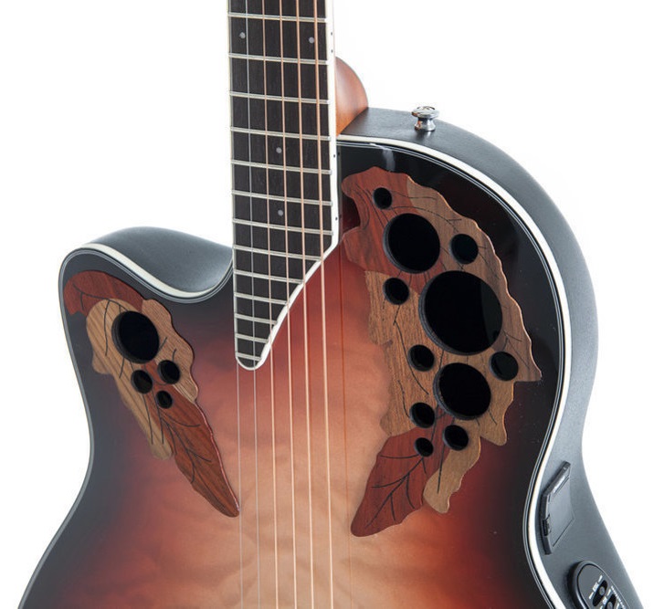 Ovation Celebrity Elite Mid Cutaway LH Black (obrázek 4)