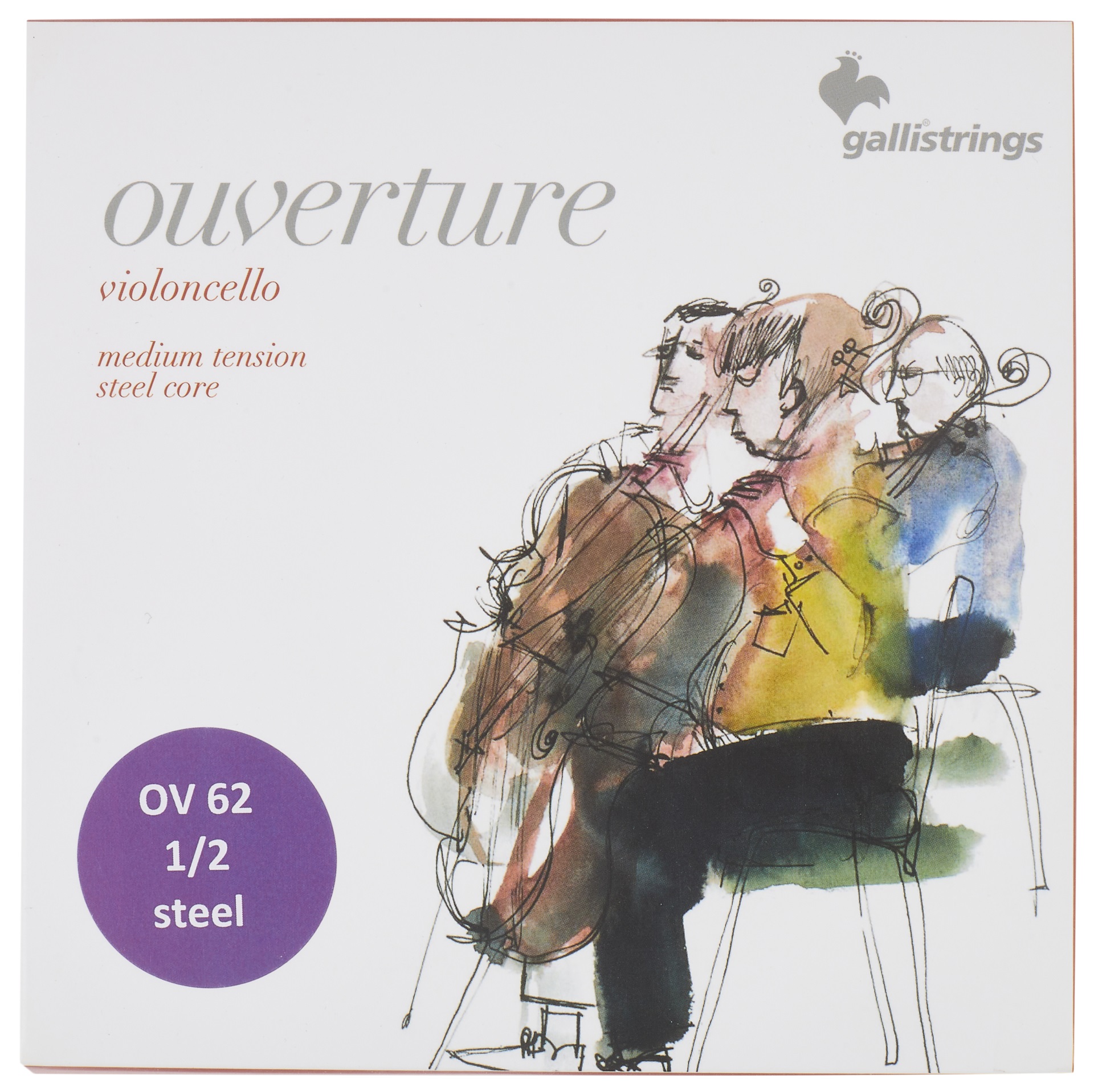 Levně Galli OV62 Overture Cello STC 1/2