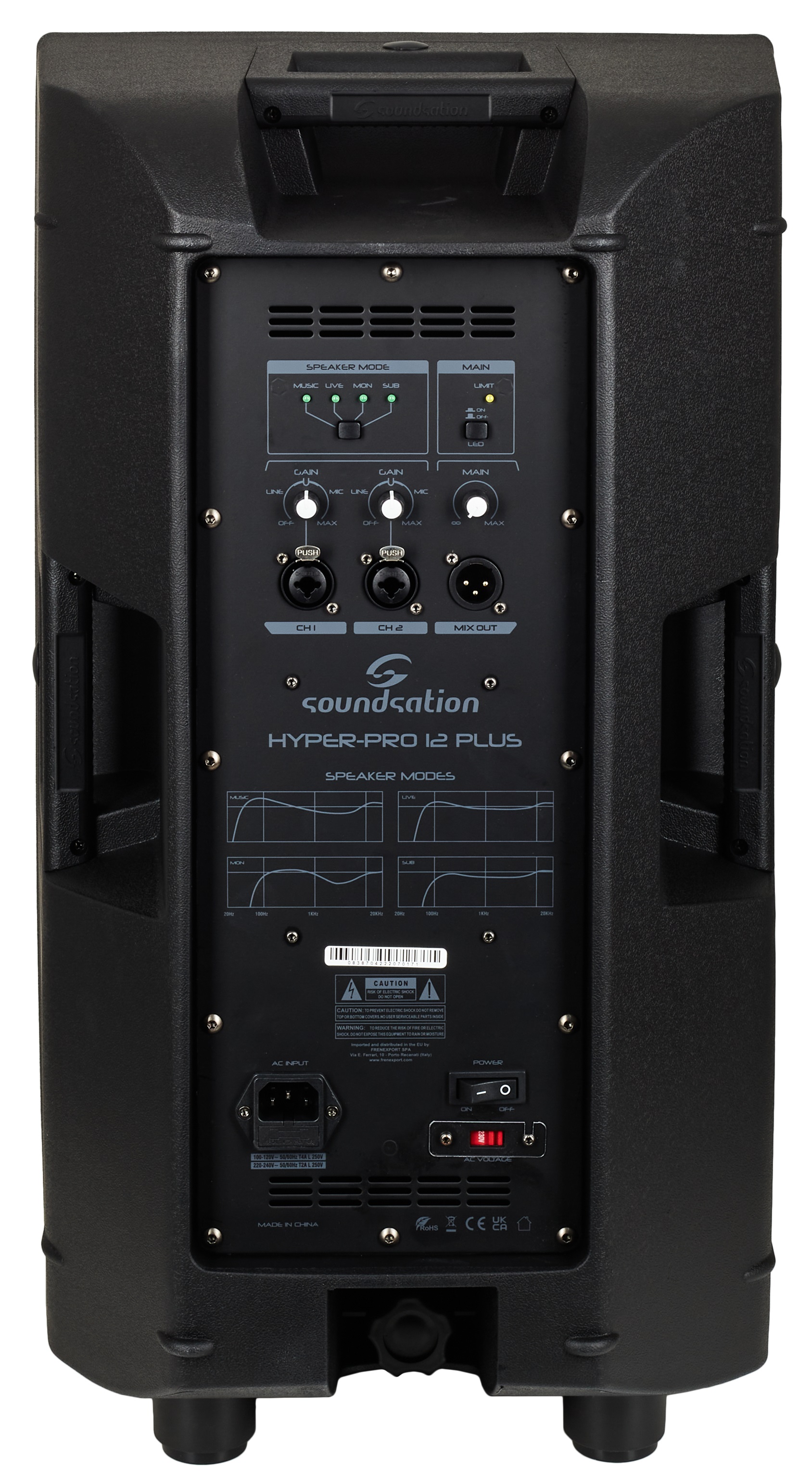 Soundsation HYPER-PRO 12 PLUS (obrázek 4)