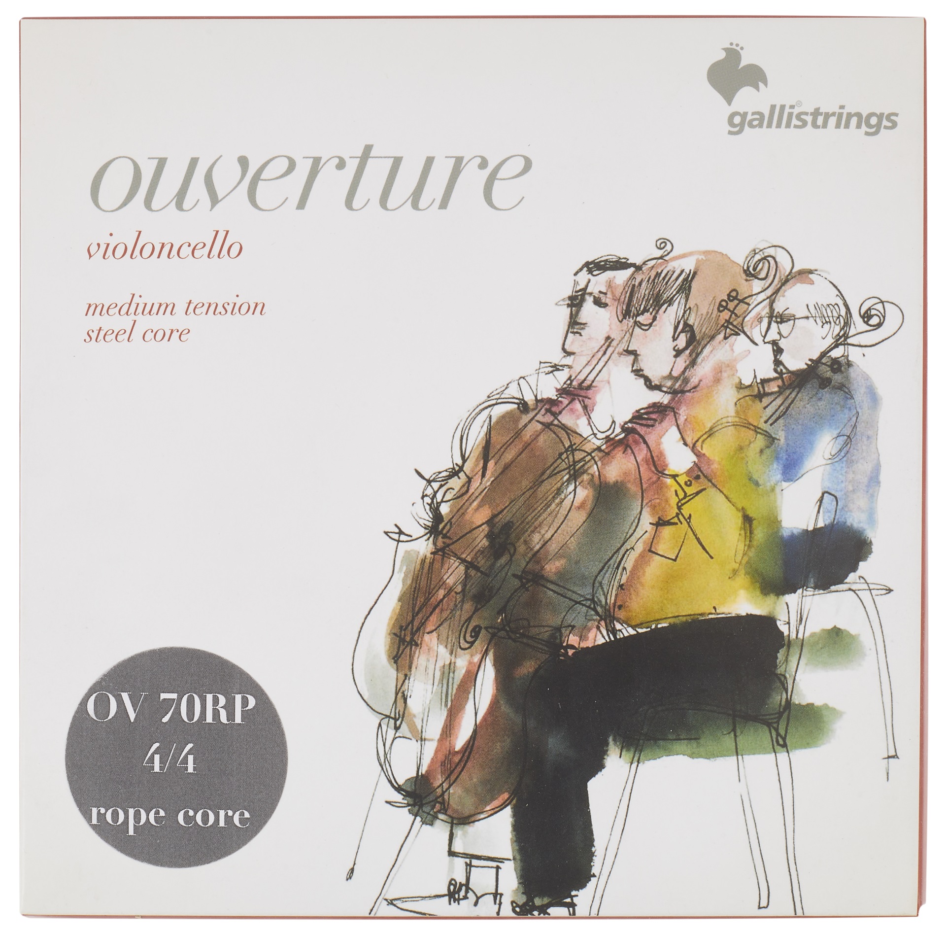 Levně Galli OV70RP Overture Cello Rope 4/4