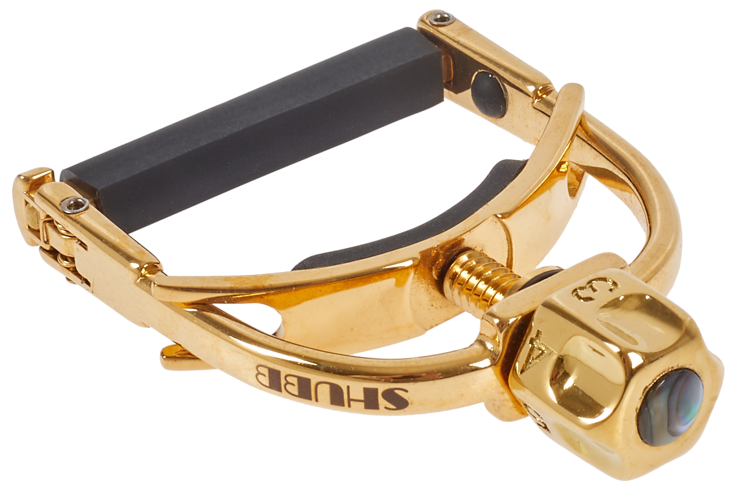Shubb F5 FineTune Royale Capo Banjo Gold (obrázek 3)