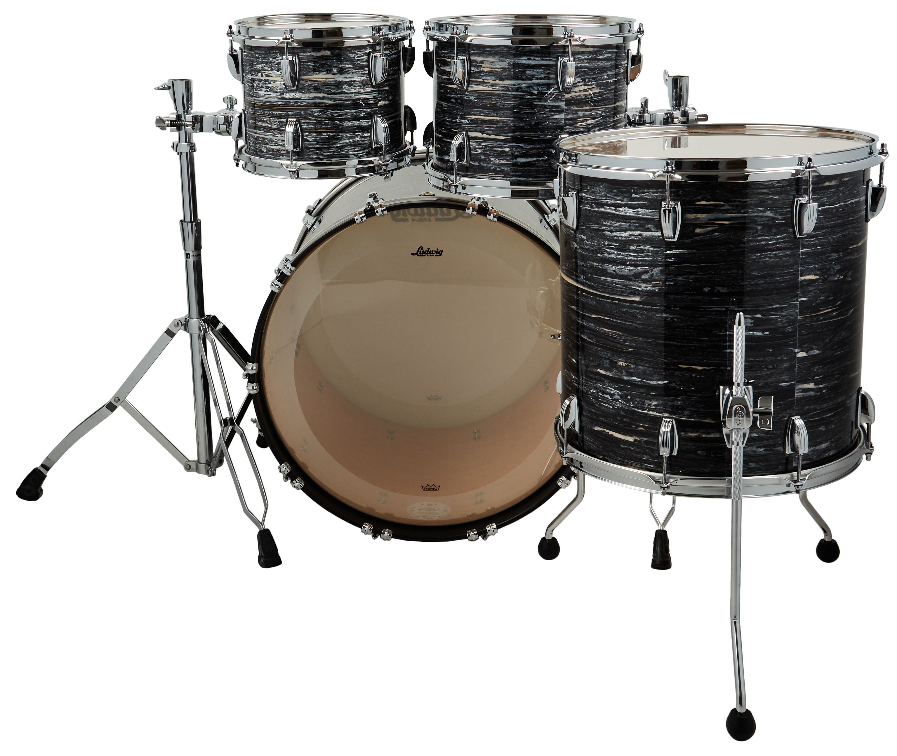Ludwig Classic Maple Mod Vintage Black Oyster (obrázek 4)