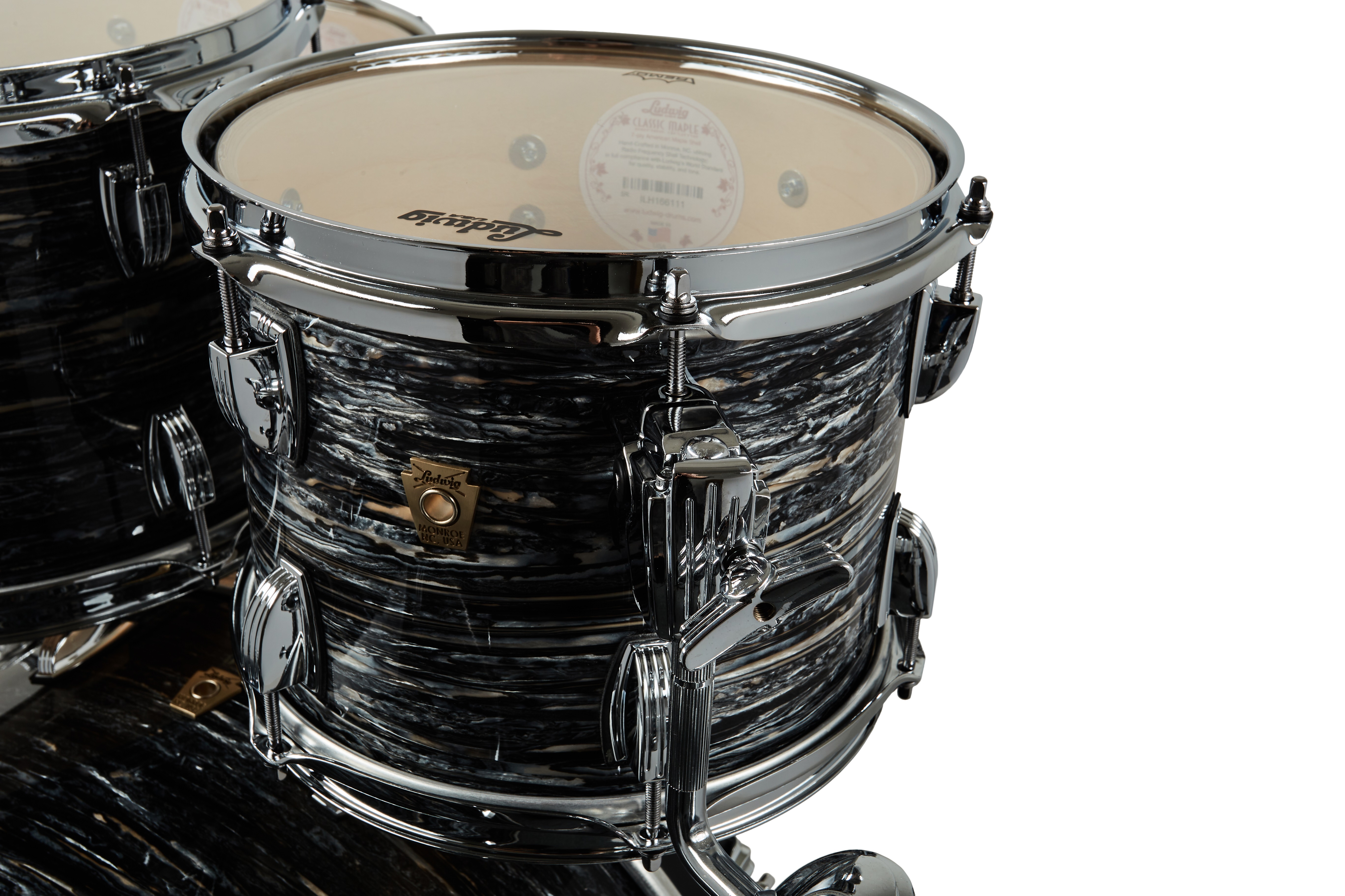 Ludwig Classic Maple Mod Vintage Black Oyster (obrázek 8)