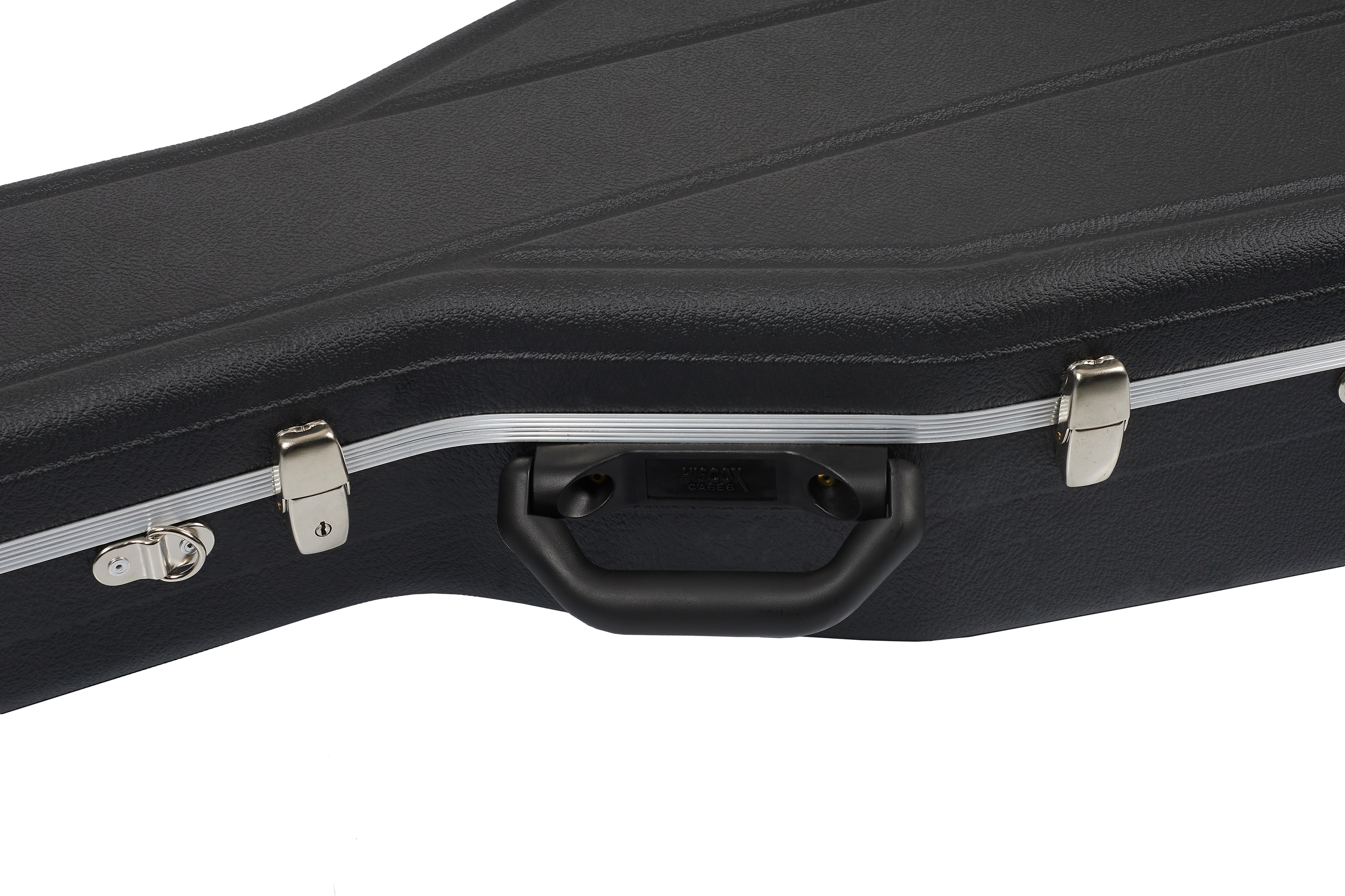 Hiscox Pro-II Large Classical Guitar Hard Case Black/Silver (obrázek 4)