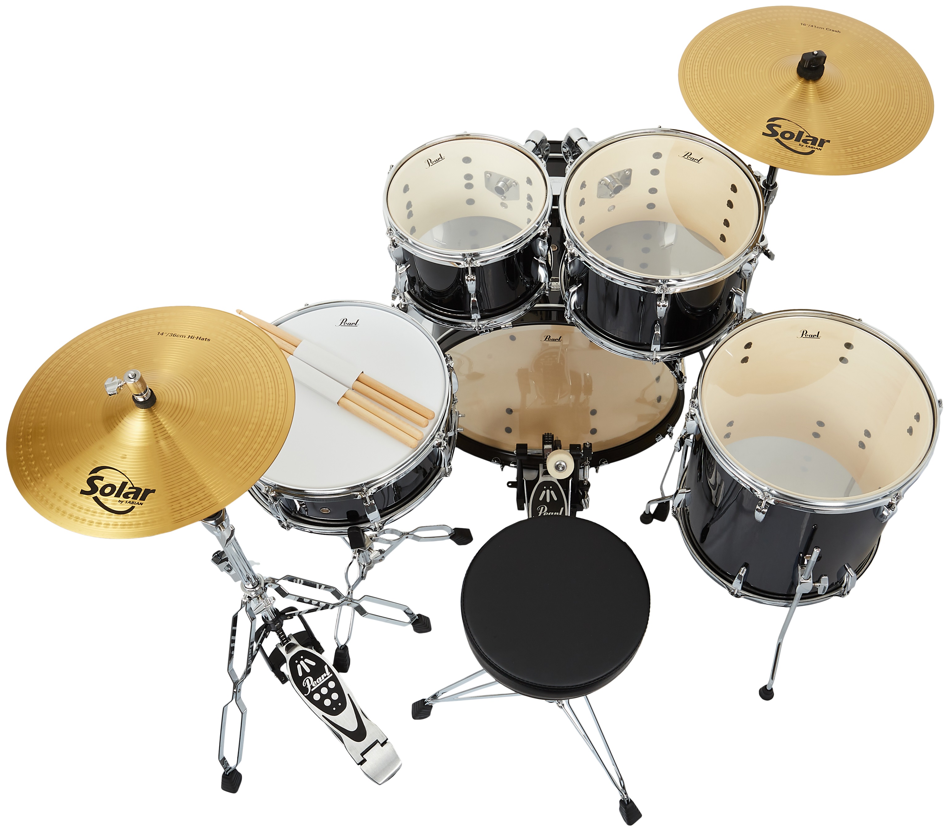Pearl Roadshow Jazz set Jet black (obrázek 5)