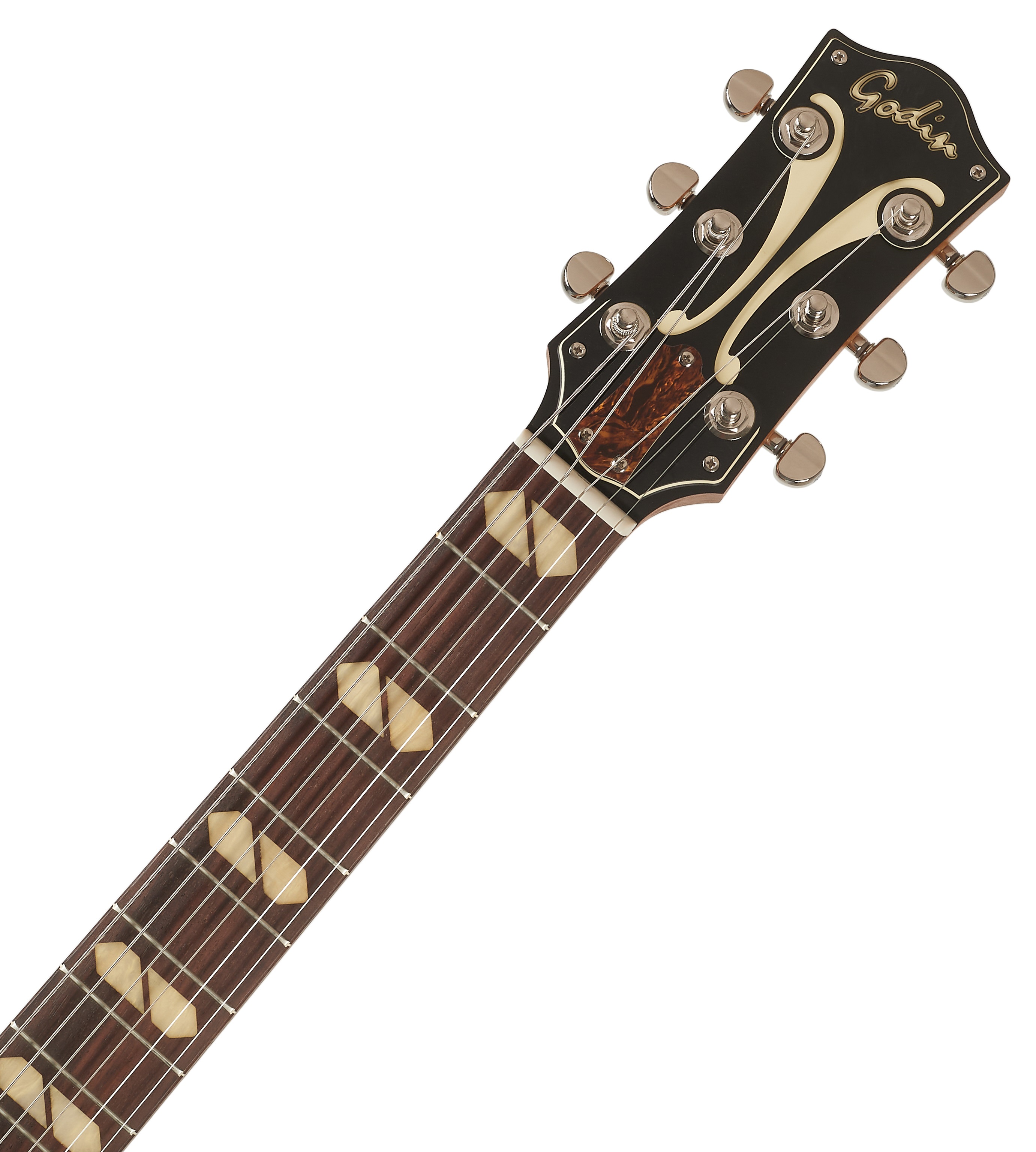 Godin 5th Avenue Jumbo P90 Harvest Gold (obrázek 4)