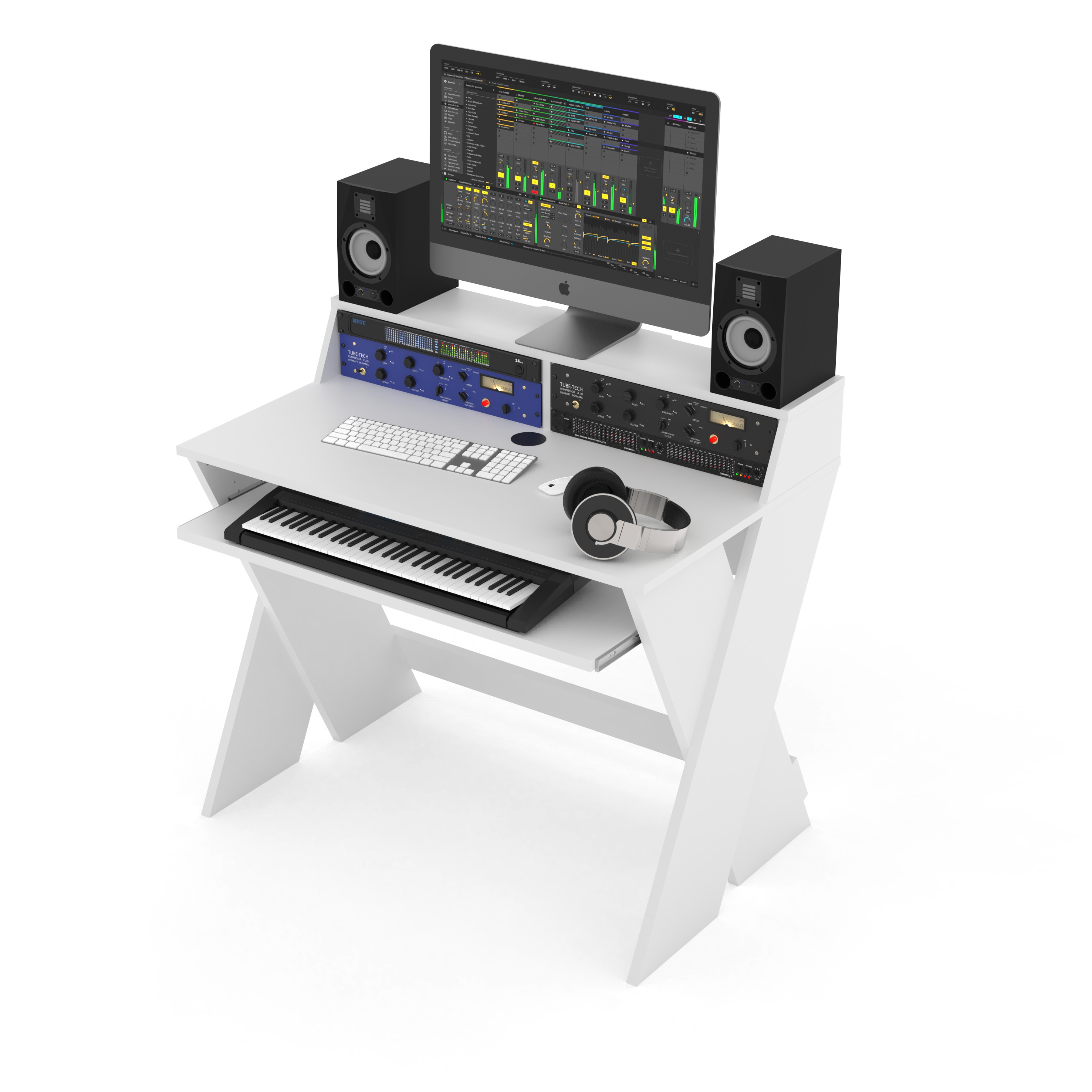 Levně Glorious Sound Desk Compact White