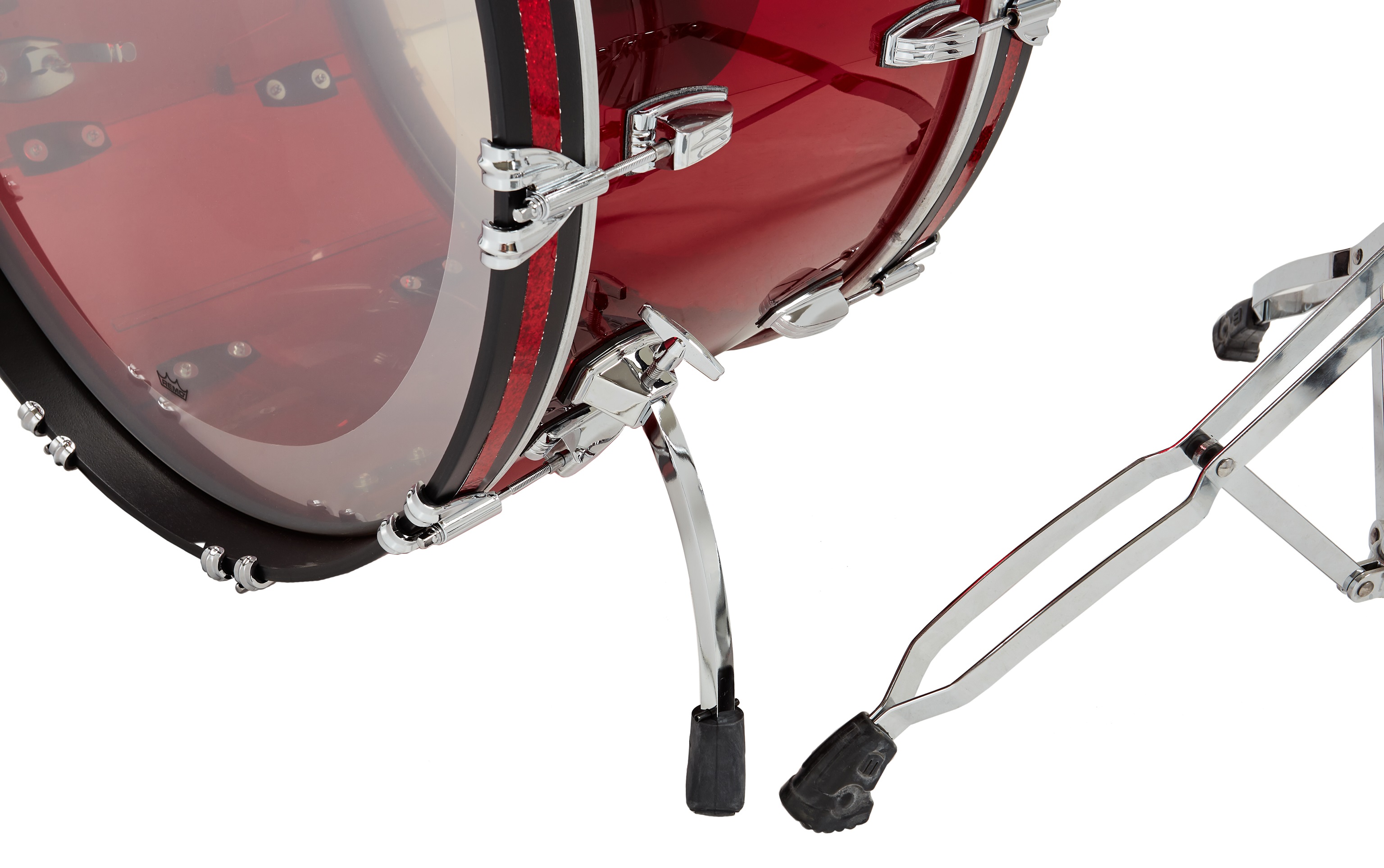 Ludwig Vistalite 50th Anniversary Probeat Red (obrázek 3)