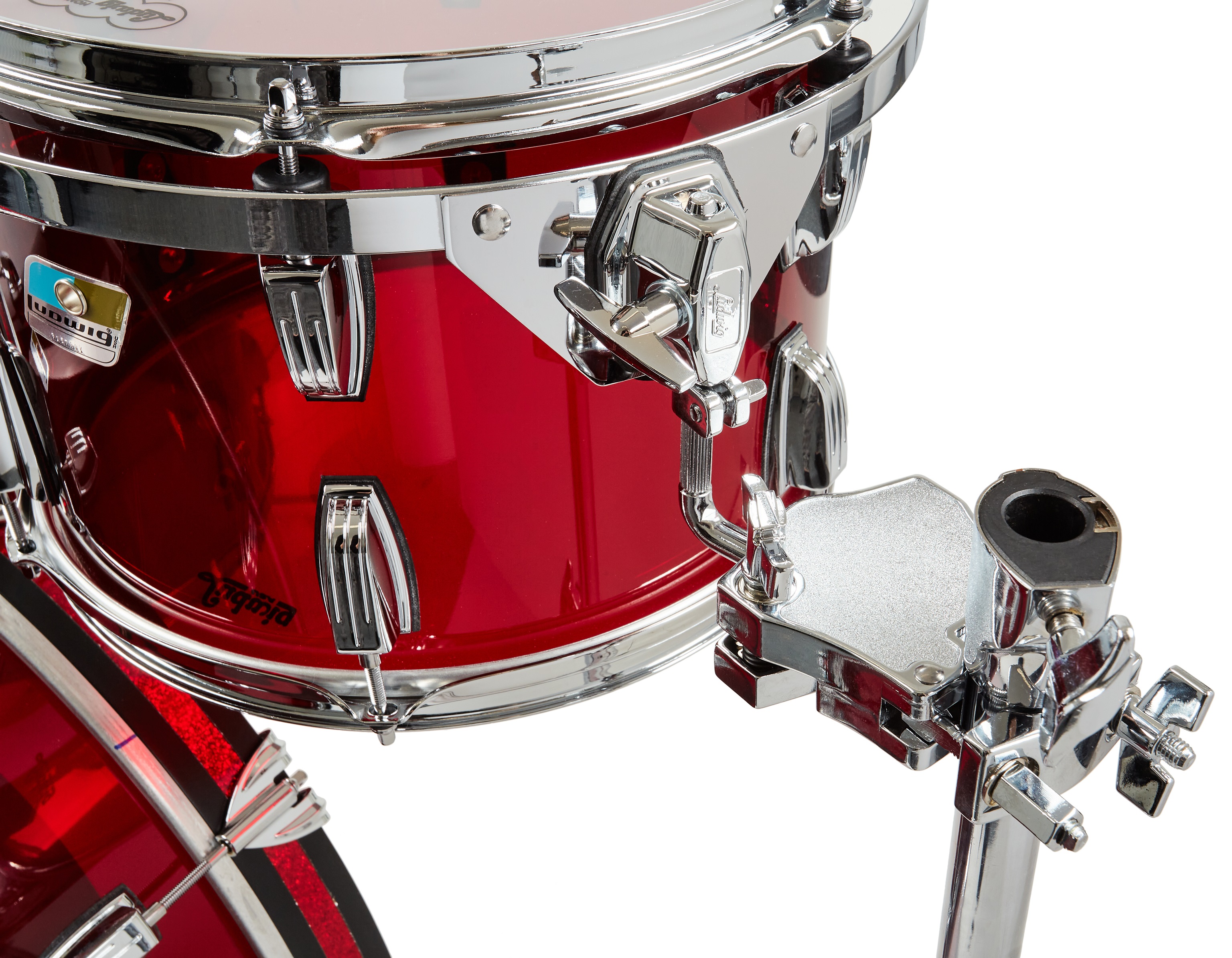 Ludwig Vistalite 50th Anniversary Probeat Red (obrázek 6)