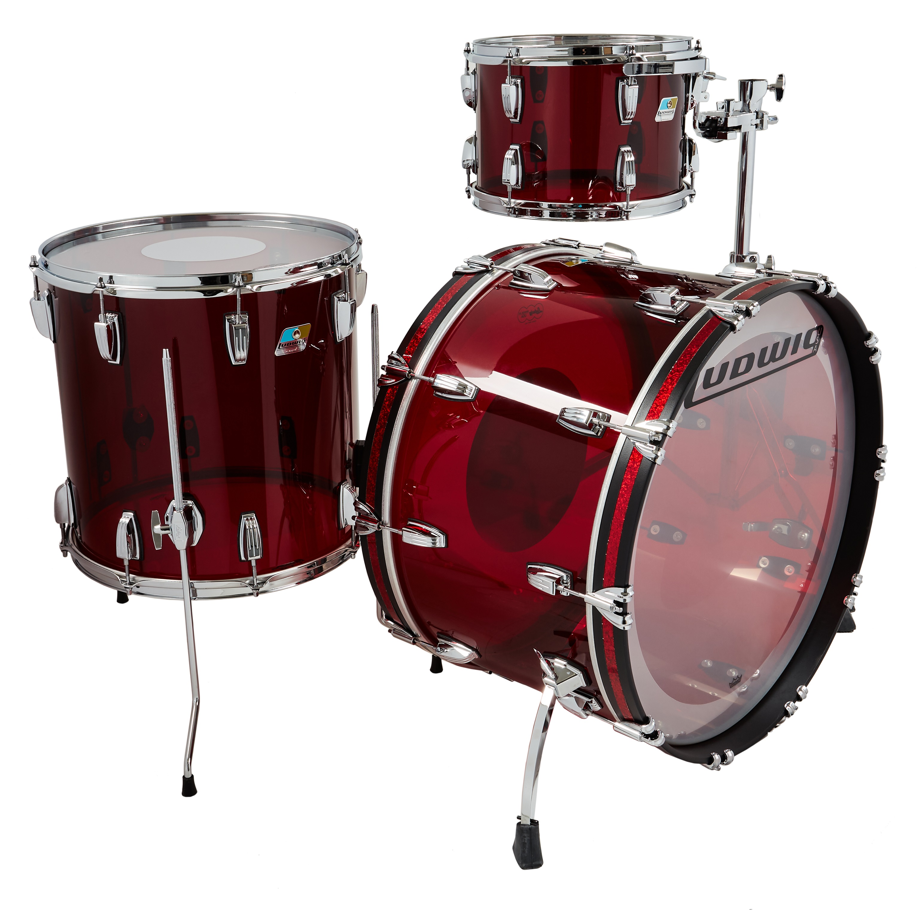 Ludwig Vistalite 50th Anniversary Probeat Red (obrázek 7)