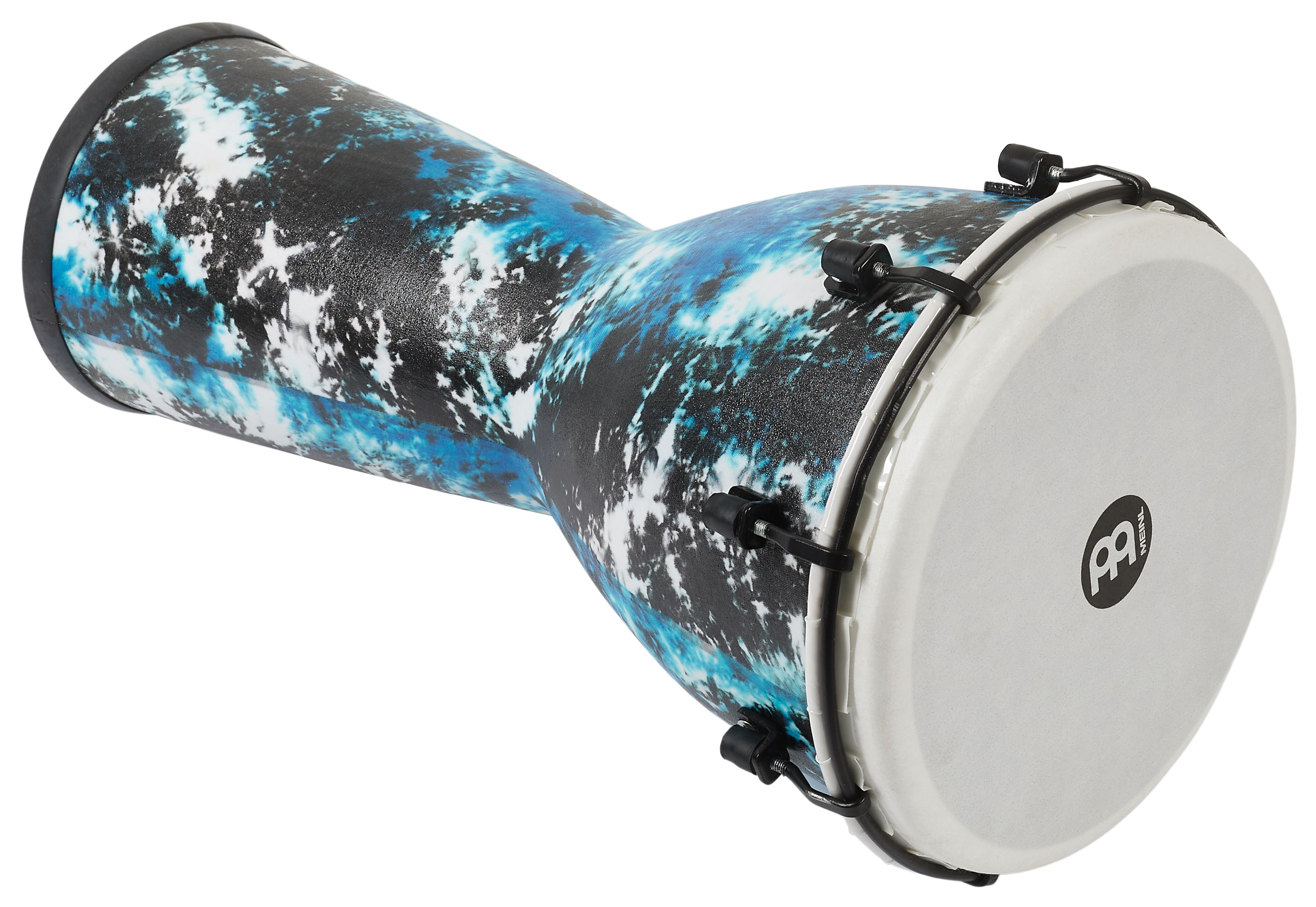 Meinl 10" Galactic Blue Tie Dye Synthetic Head Alpine Djembe (obrázek 3)