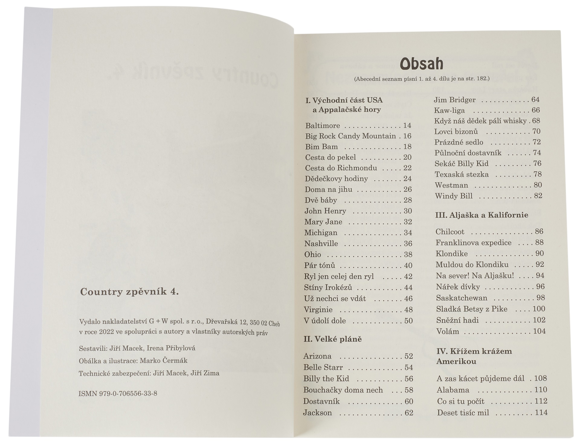 KN Country zpěvník 4. díl (obrázek 3)
