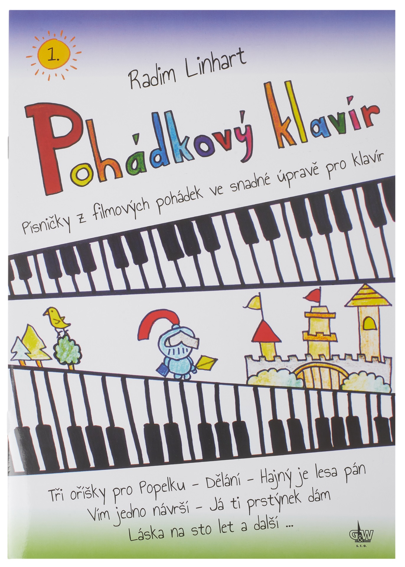 Levně KN Pohádkový klavír 1