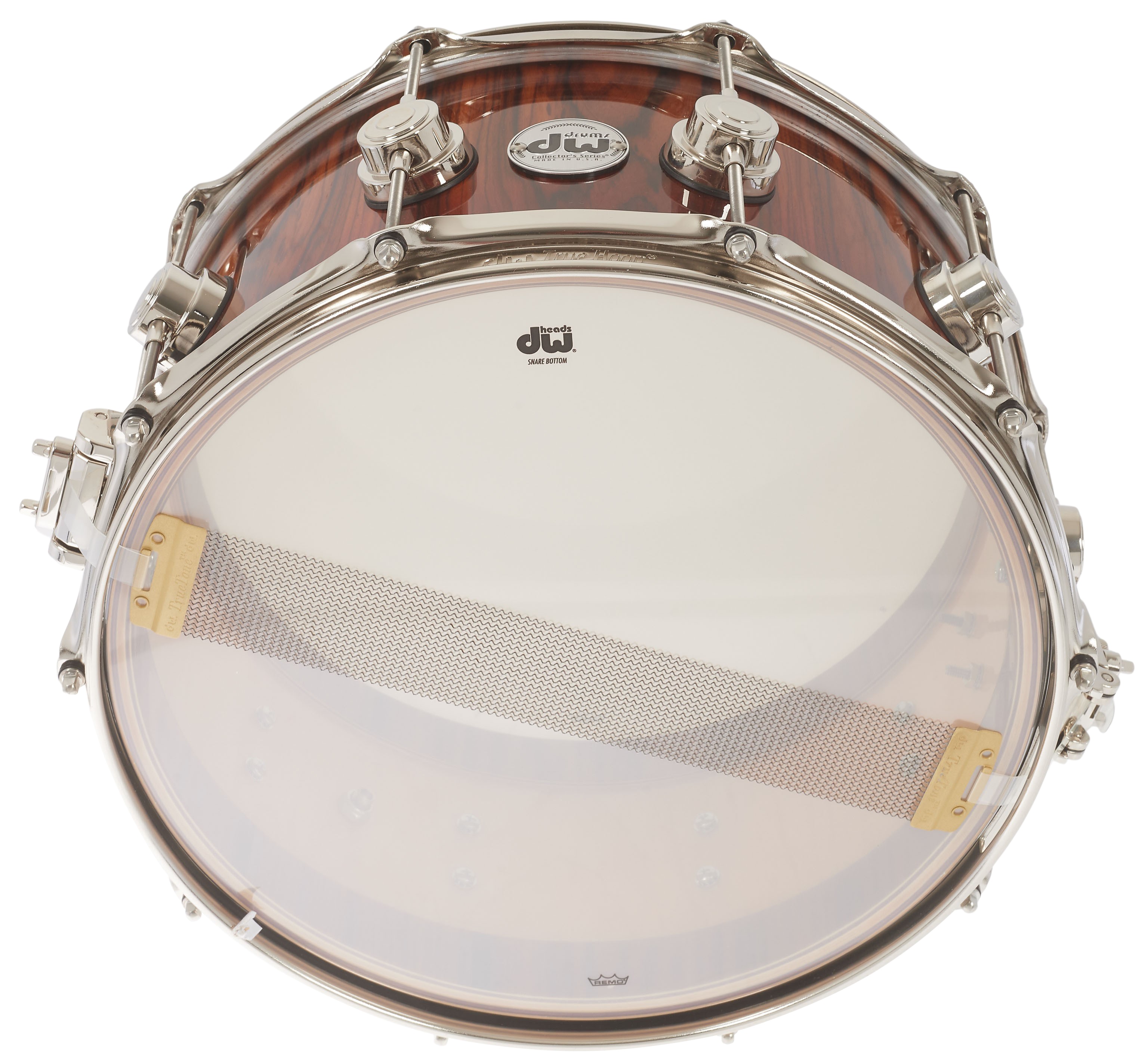 DW 14" x 7" Collector's Series Exotic Santos Rosewood Snare Drum (obrázek 5)