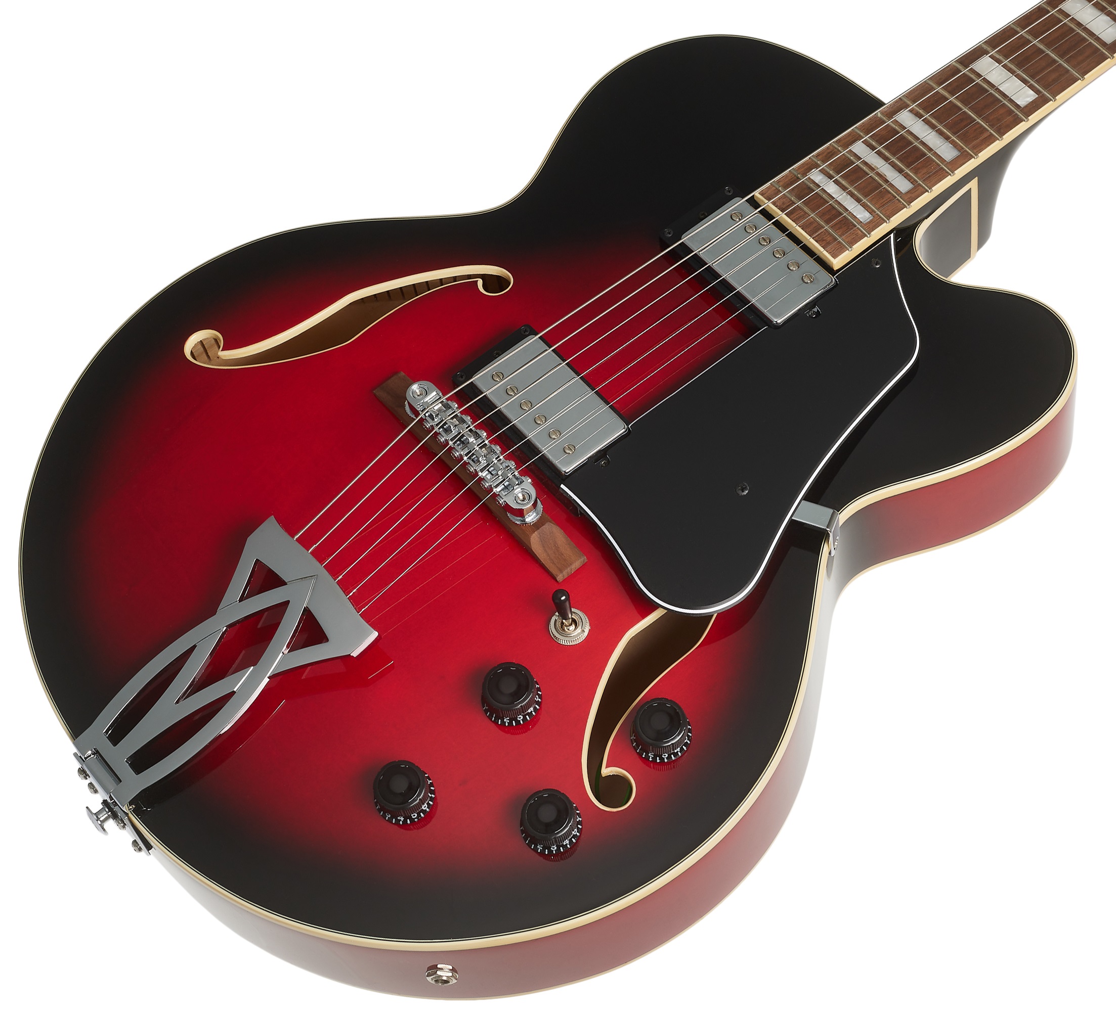 Ibanez AF75 Transparent Red Sunburst (obrázek 3)
