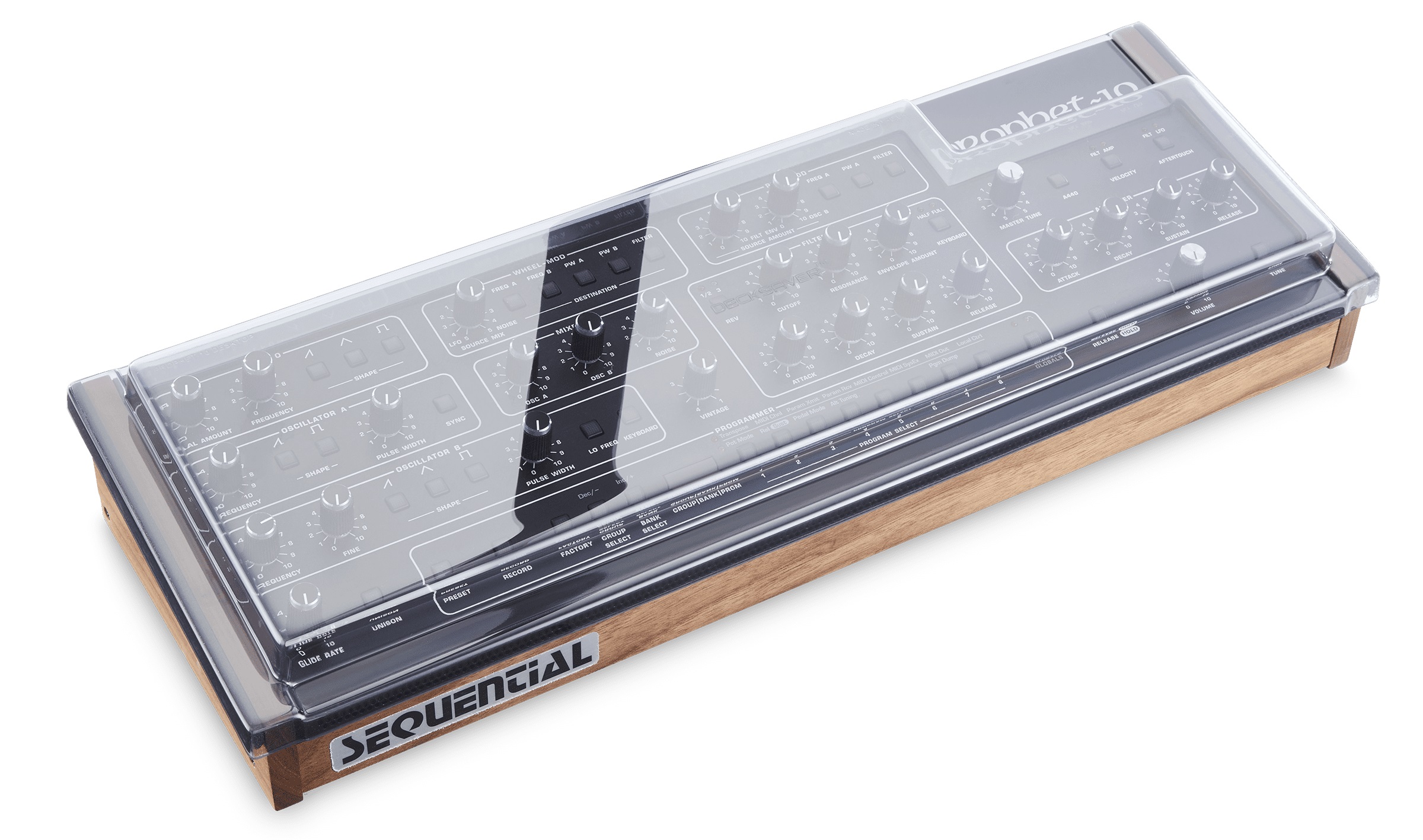Levně Decksaver SEQUENTIAL PROPHET 5 & 10 DESKTOP COVER