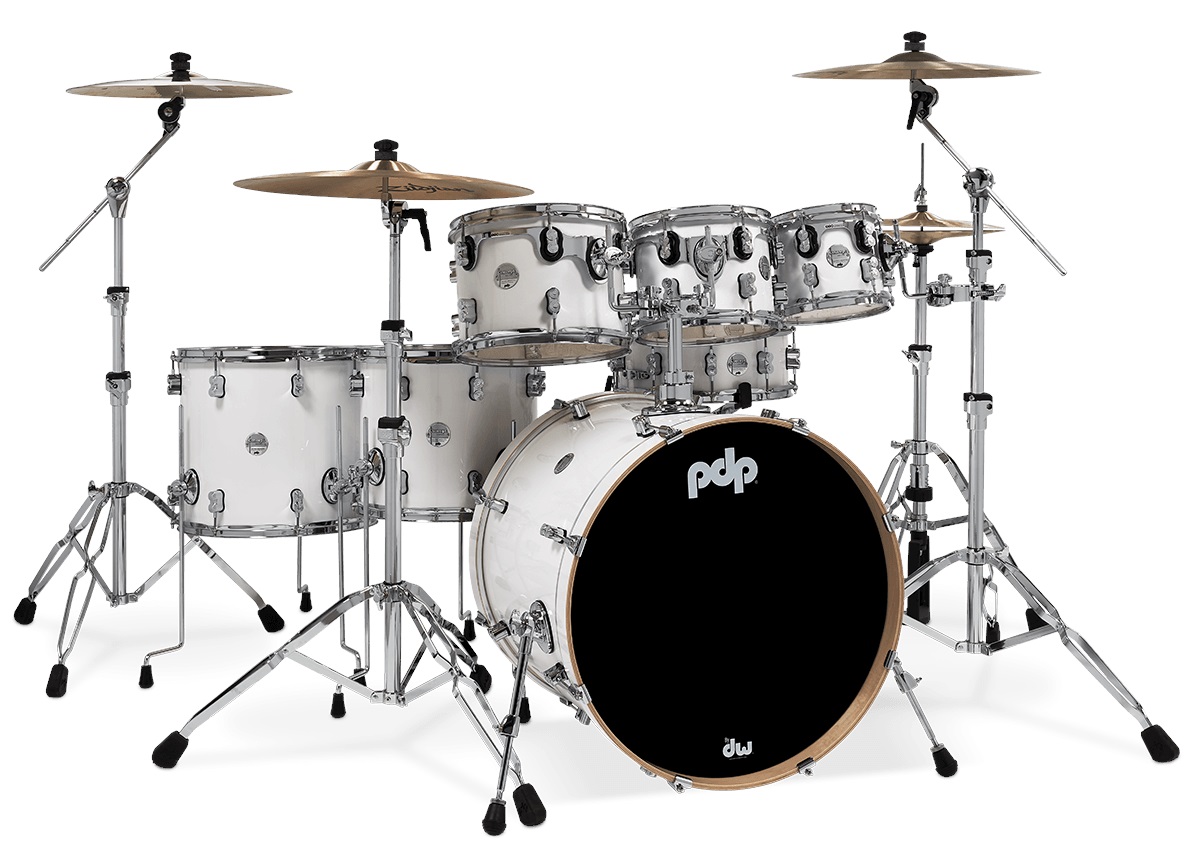 Levně PDP Concept Maple 7 Piece Pearlescent White Laquer