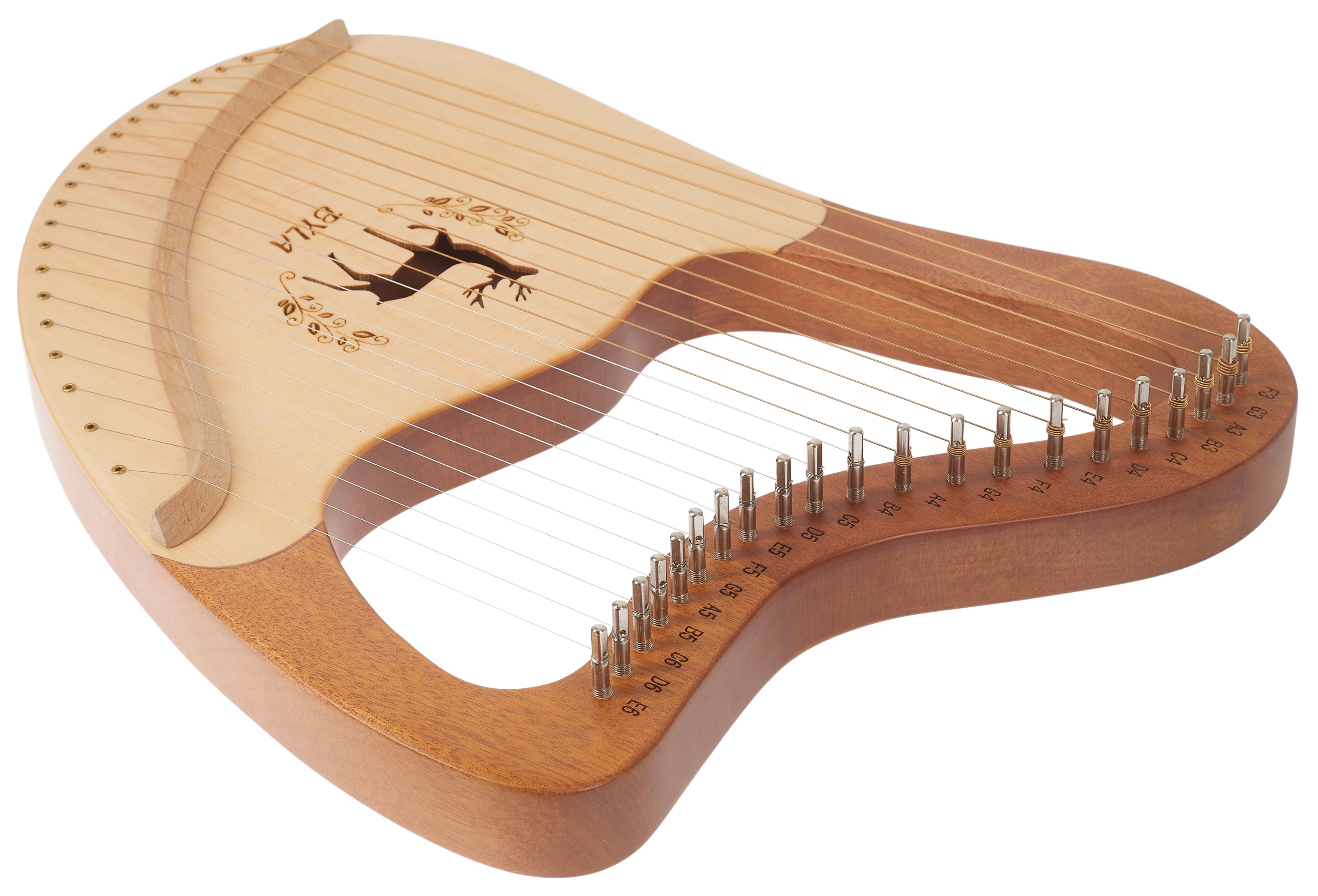 Byla Lyre Harp 21 Strings Wood (obrázek 4)