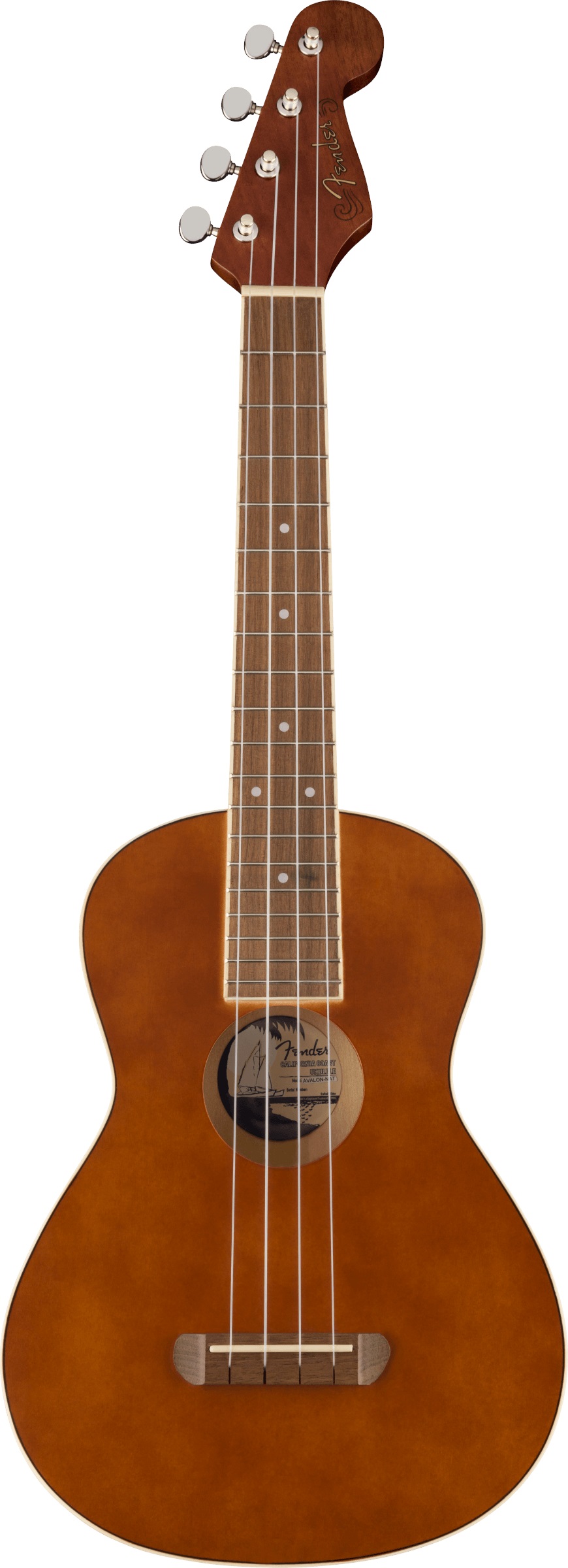 Levně Fender Avalon Tenor Ukulele WN NA
