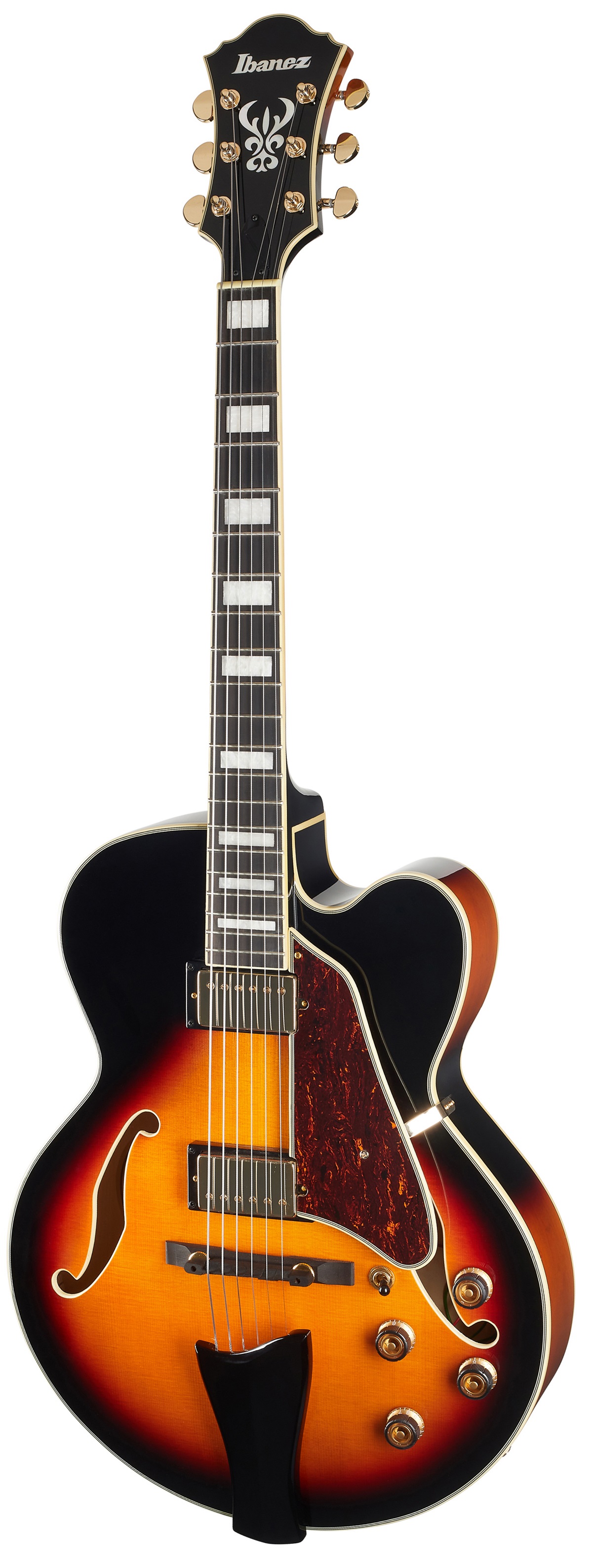 Levně Ibanez AF95 Brown Sunburst