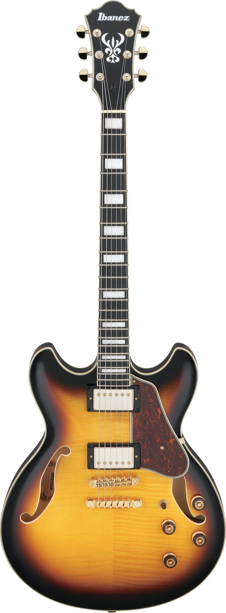 Levně Ibanez AS93FM Antique Yellow Sunburst