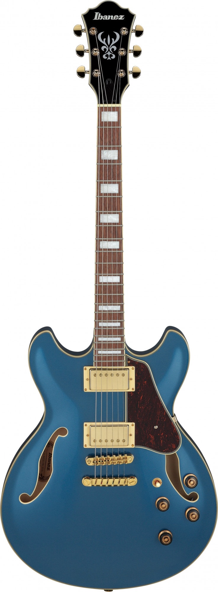 Levně Ibanez AS73G Prussian Blue Metallic