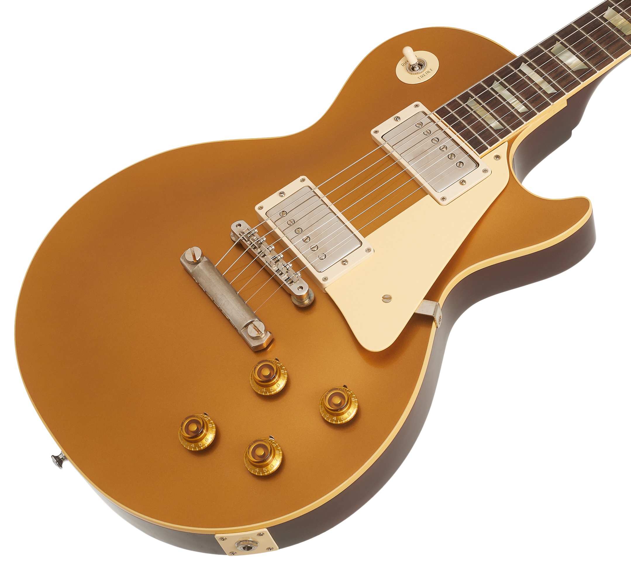 Gibson Custom 1957 Les Paul Goldtop Darkback Reissue VOS Double Gold (obrázek 3)