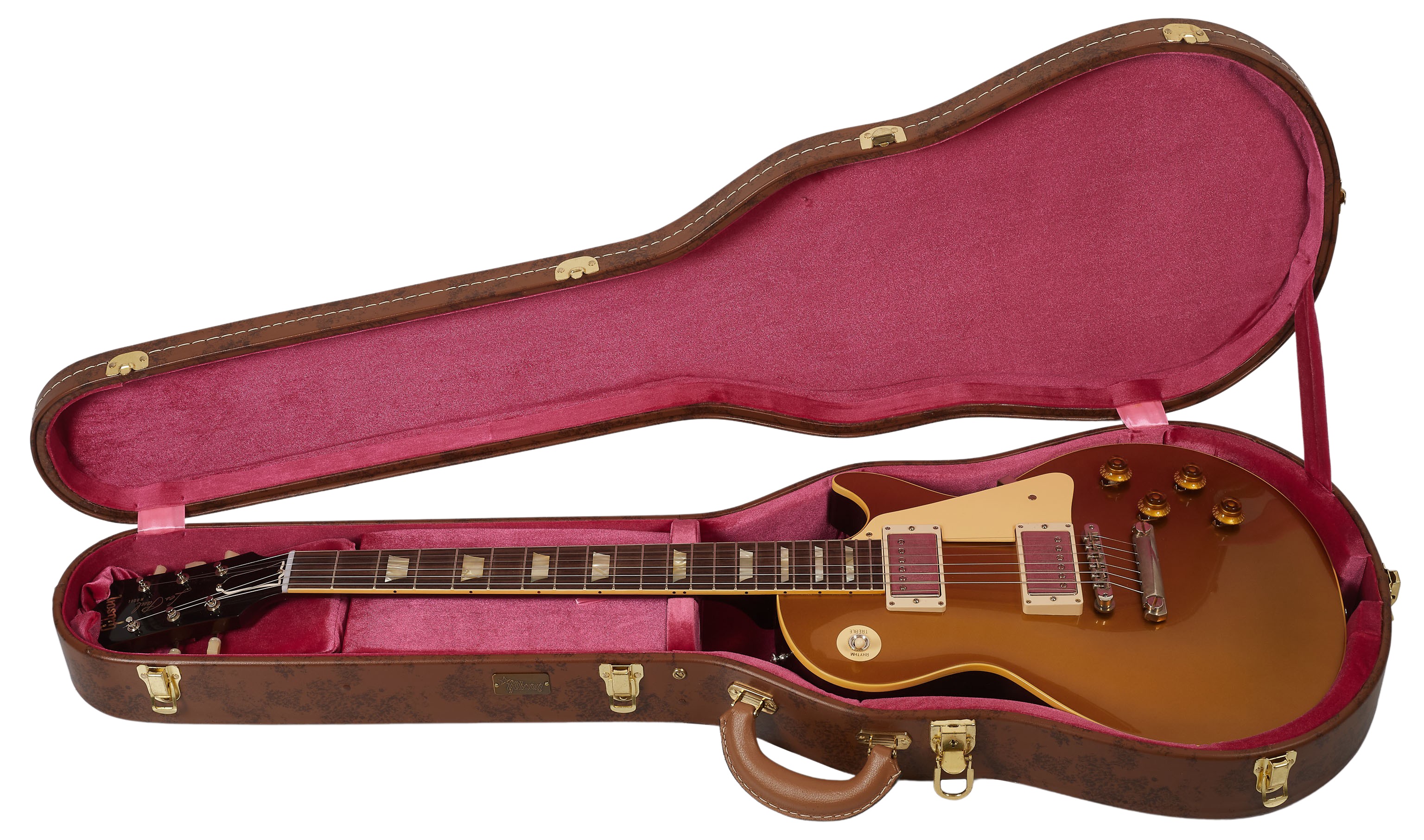 Gibson Custom 1957 Les Paul Goldtop Darkback Reissue VOS Double Gold (obrázek 6)