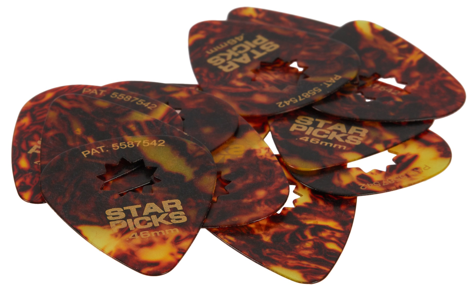 Star Picks Tortoise Shell Thin 0.46 mm (obrázek 3)