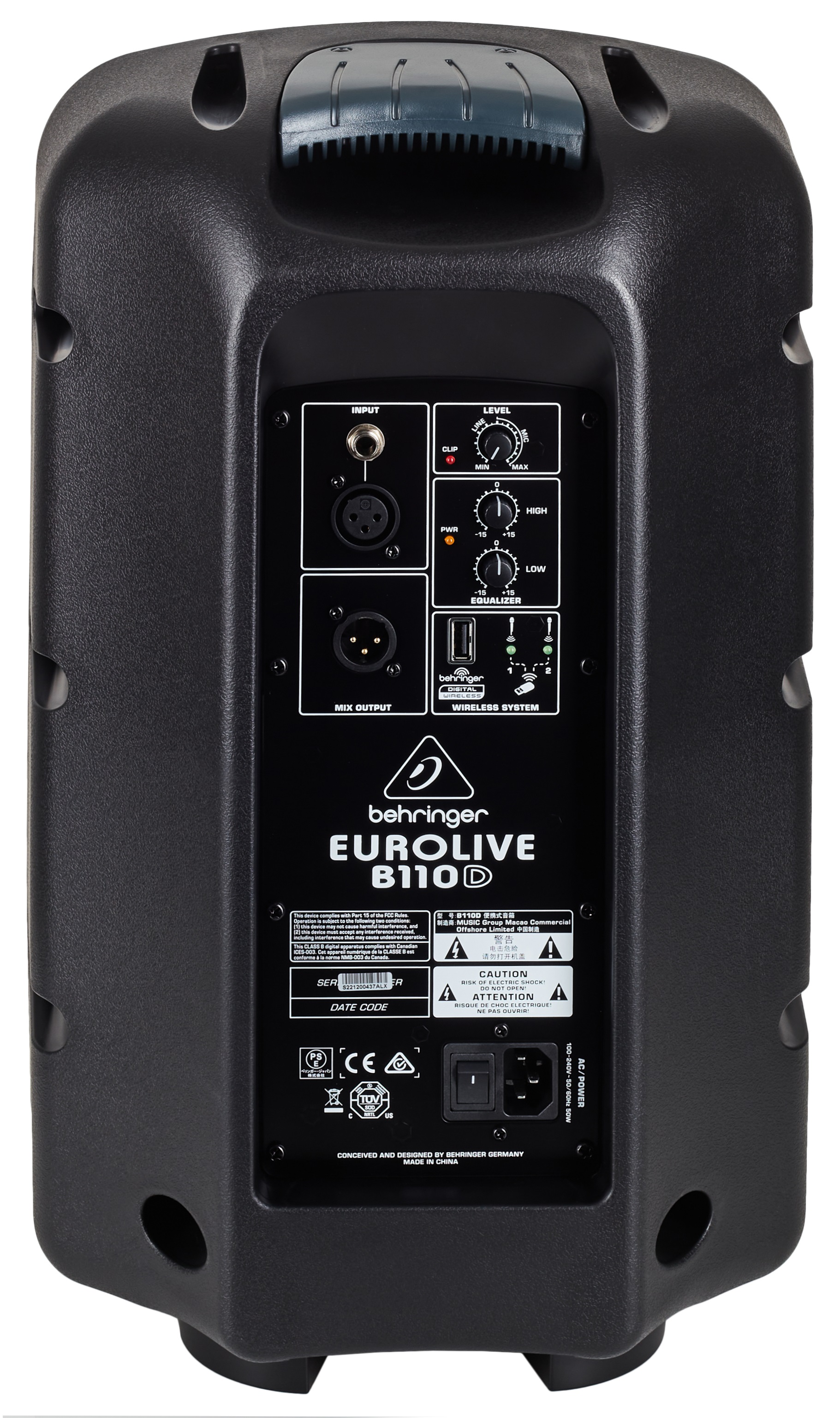Behringer Eurolive B110D (obrázek 4)