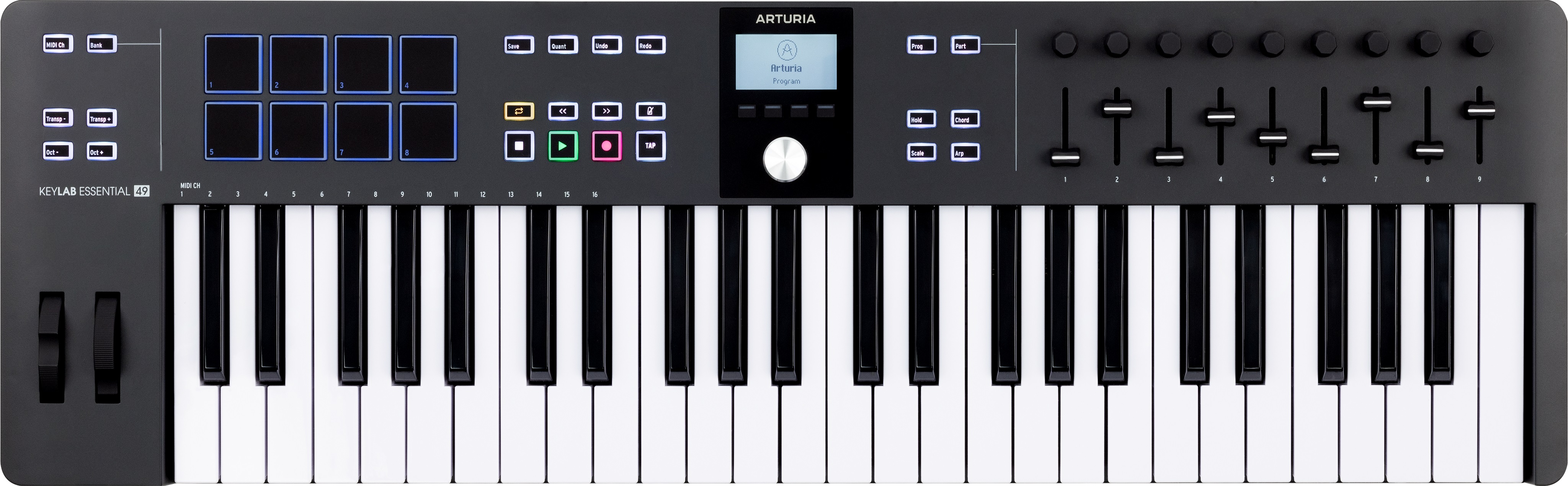 Levně Arturia KeyLab Essential 49 MK3 Black