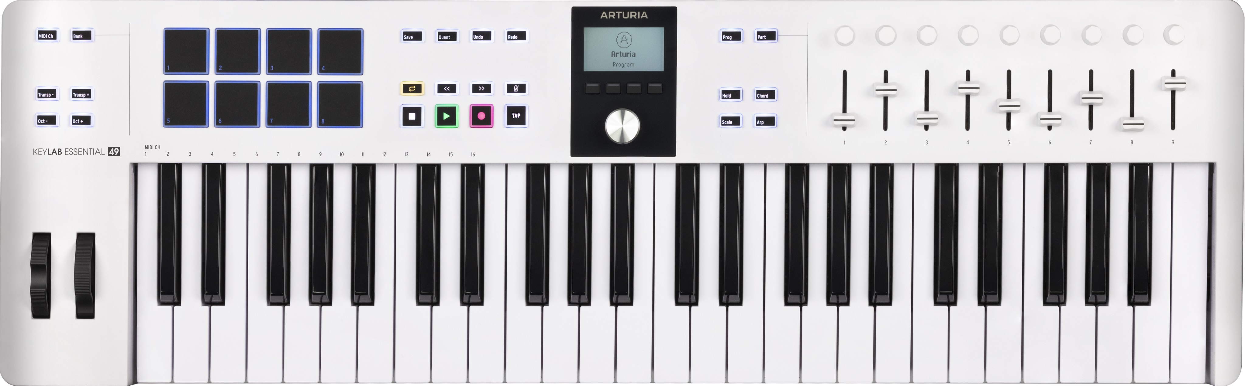 Levně Arturia KeyLab Essential 49 MK3 White