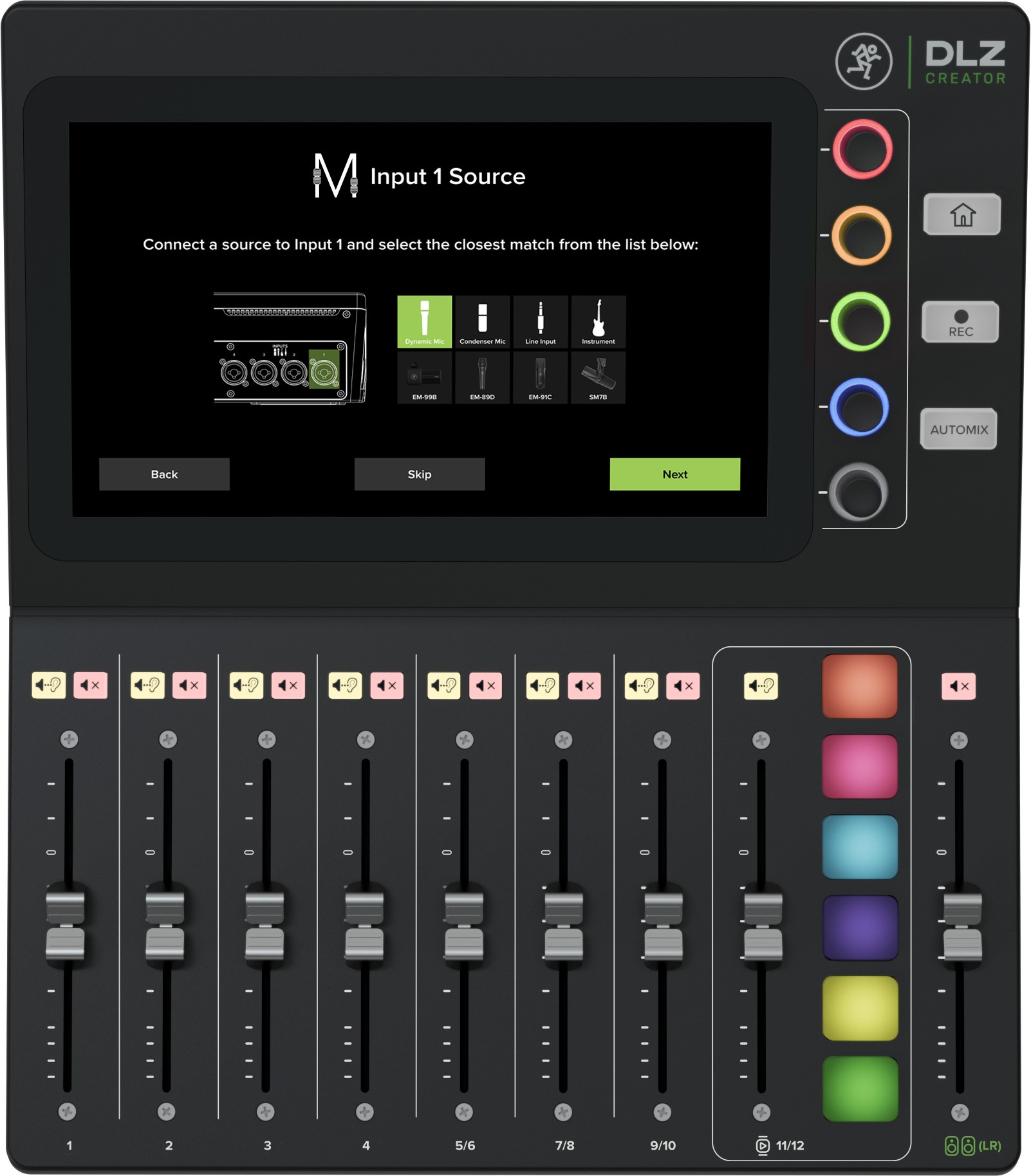 Mackie DLZ Creator Podcasting Mixer (obrázek 6)