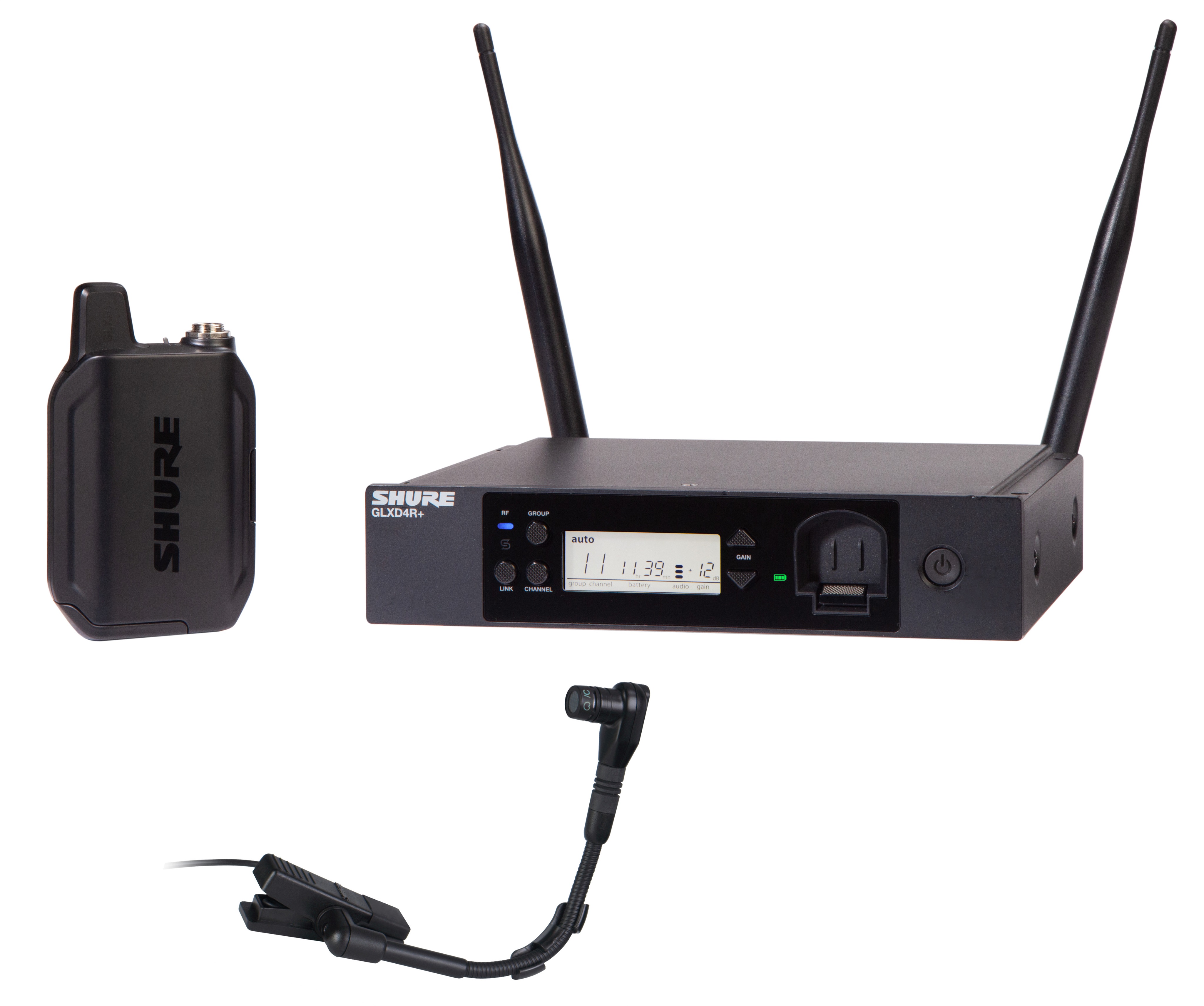 Levně Shure GLXD14R+ INSTRUMENT SYSTEM W/BETA98H/C