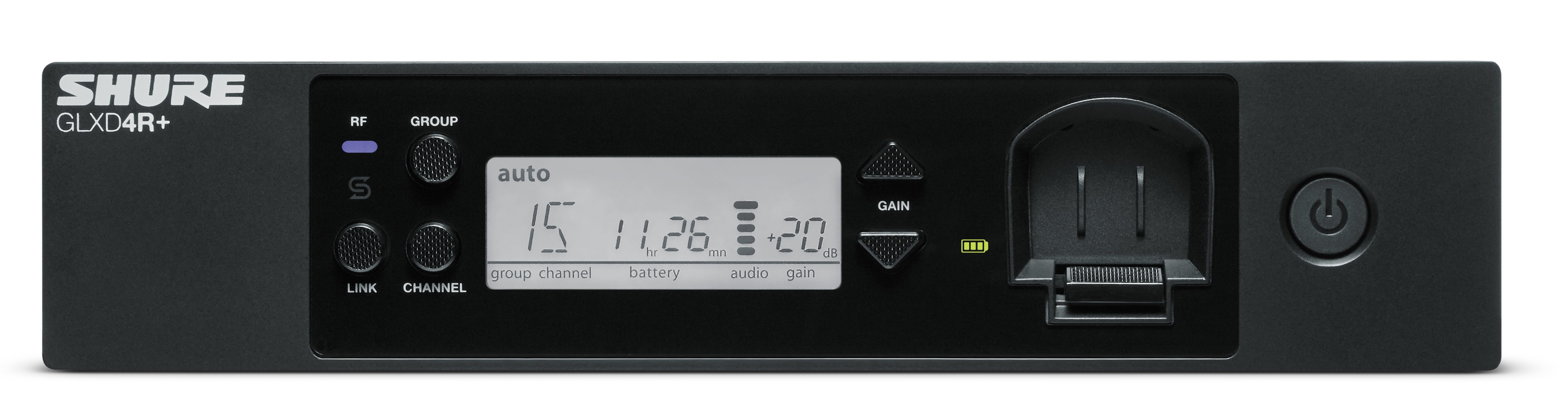 Shure GLXD14R+ LAVALIER SYSTEM WITH WL185 (obrázek 9)