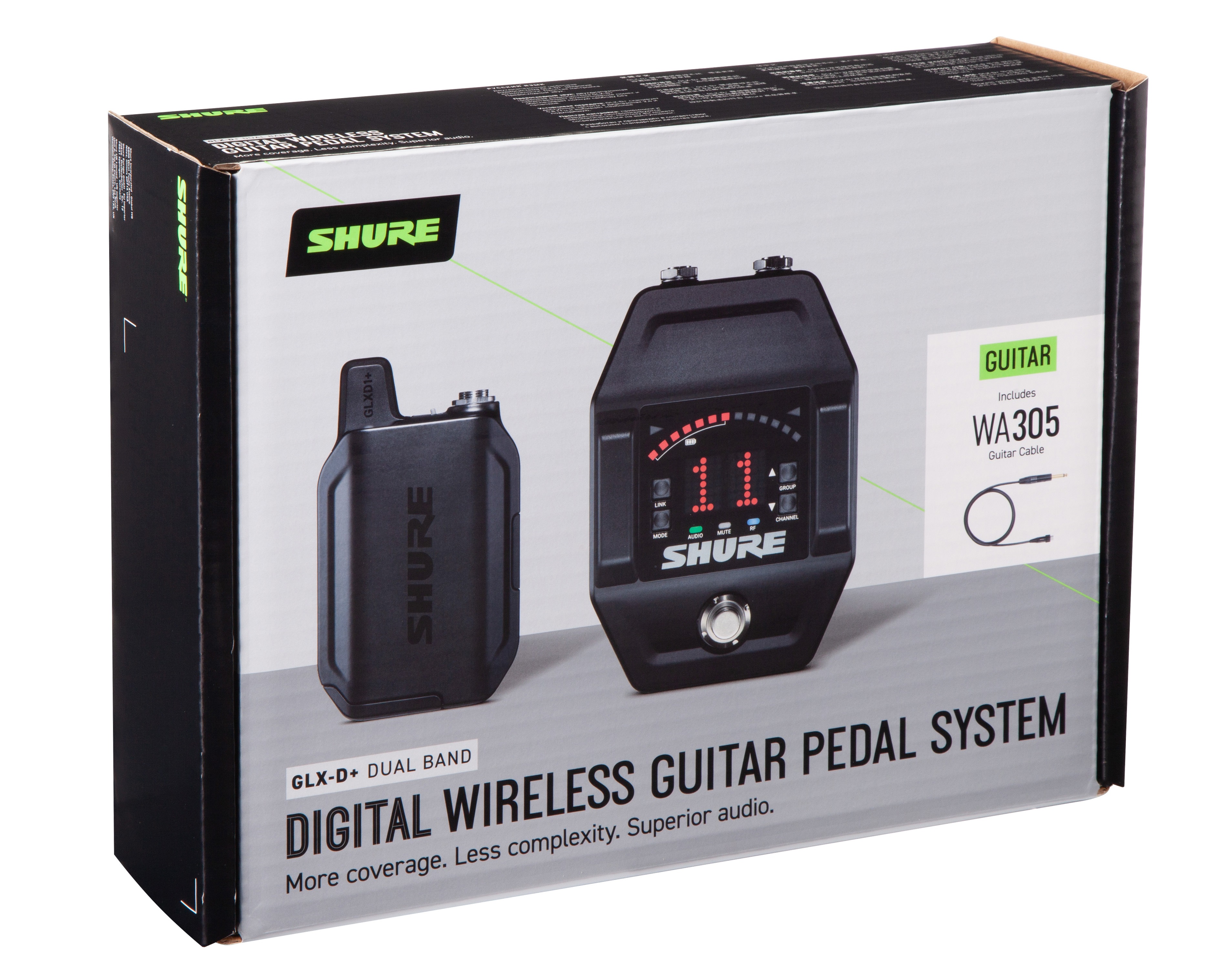 Shure GLXD16+ GUITAR PEDAL SYSTEM (obrázek 12)