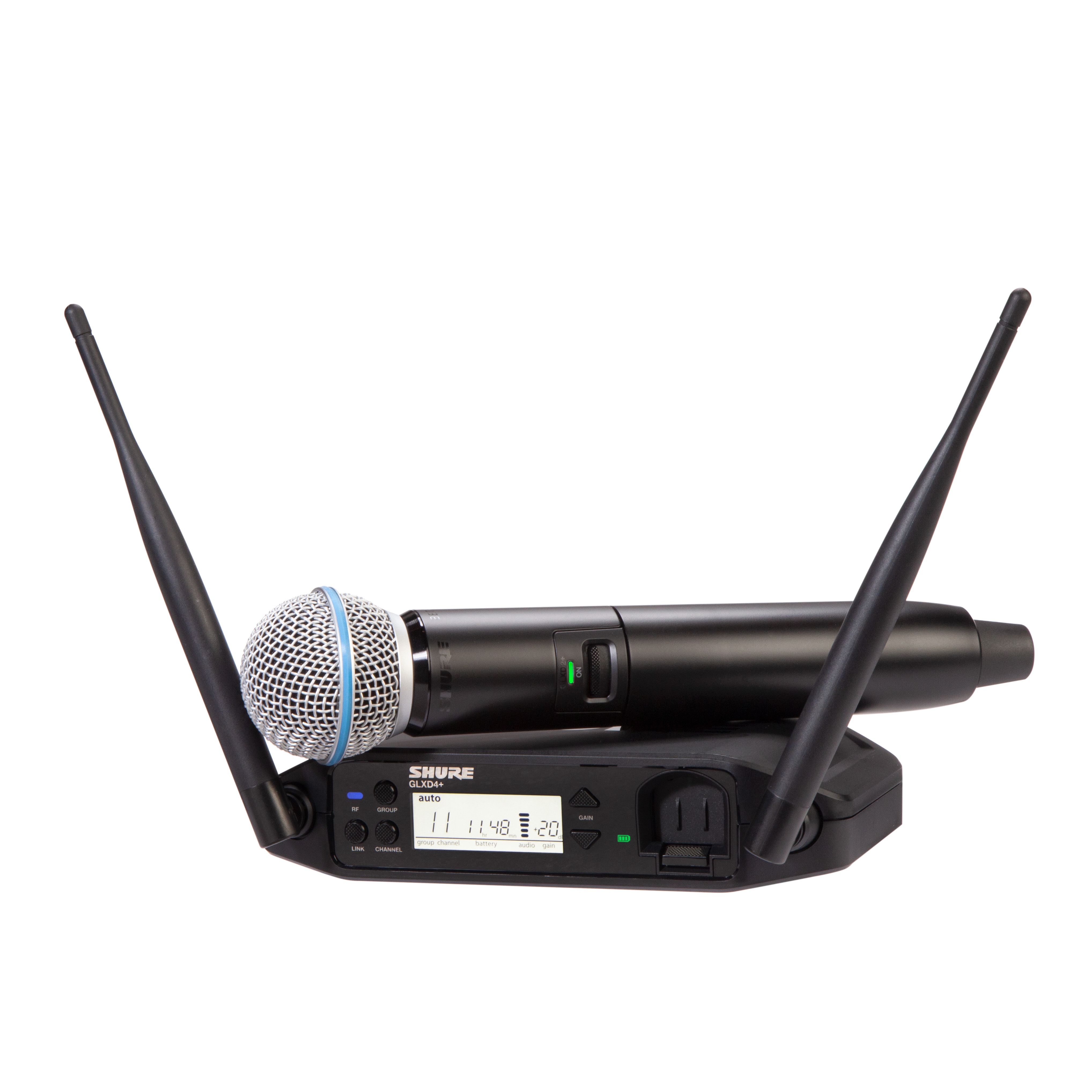Levně Shure GLXD24+ VOCAL SYSTEM W/BETA58A