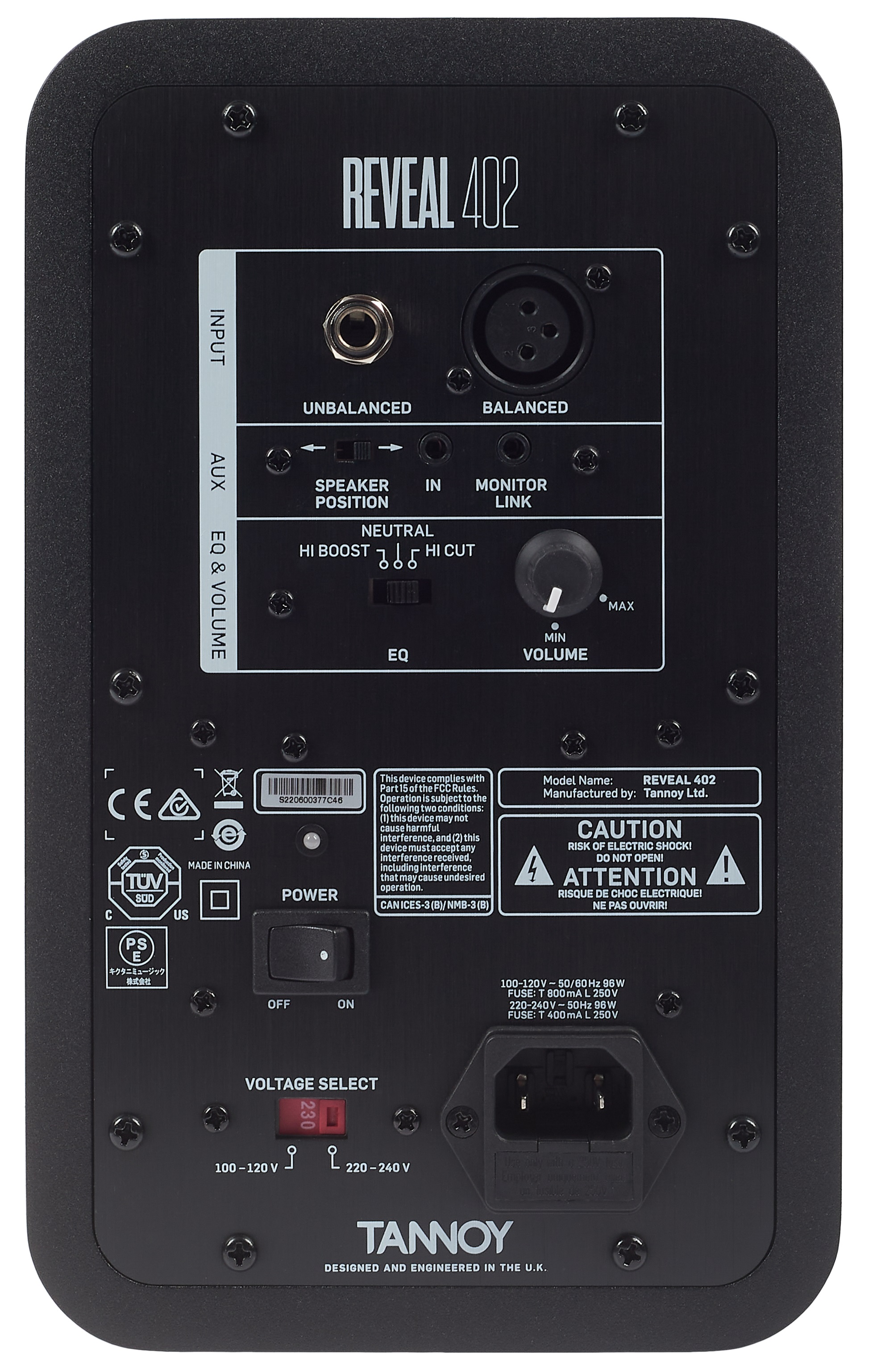 Tannoy REVEAL 402 (obrázek 4)